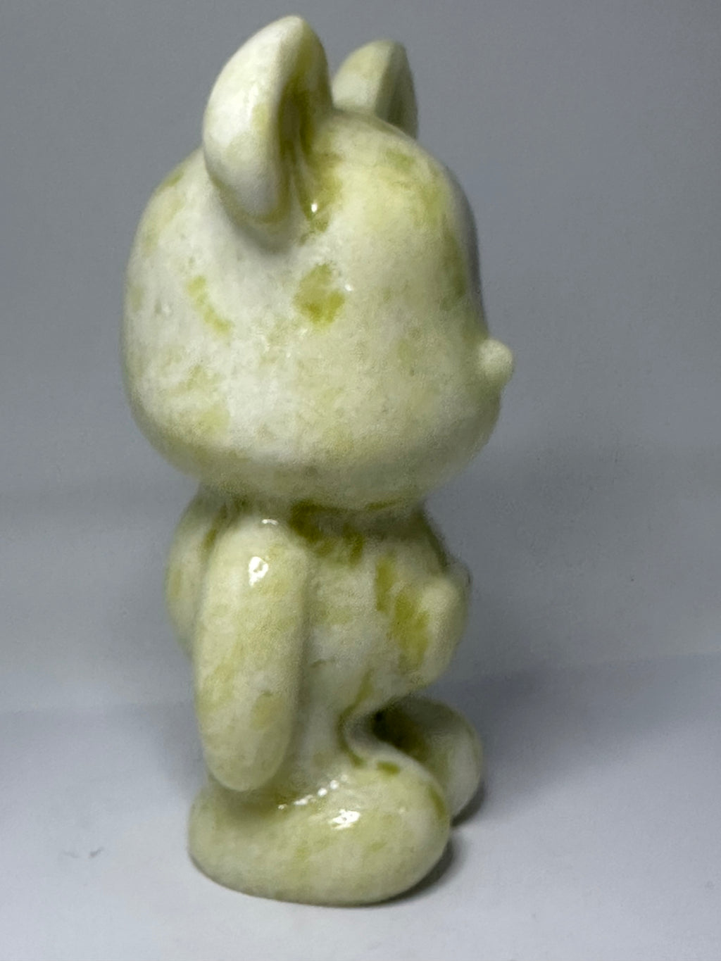 Lemon Jade Bear Carving