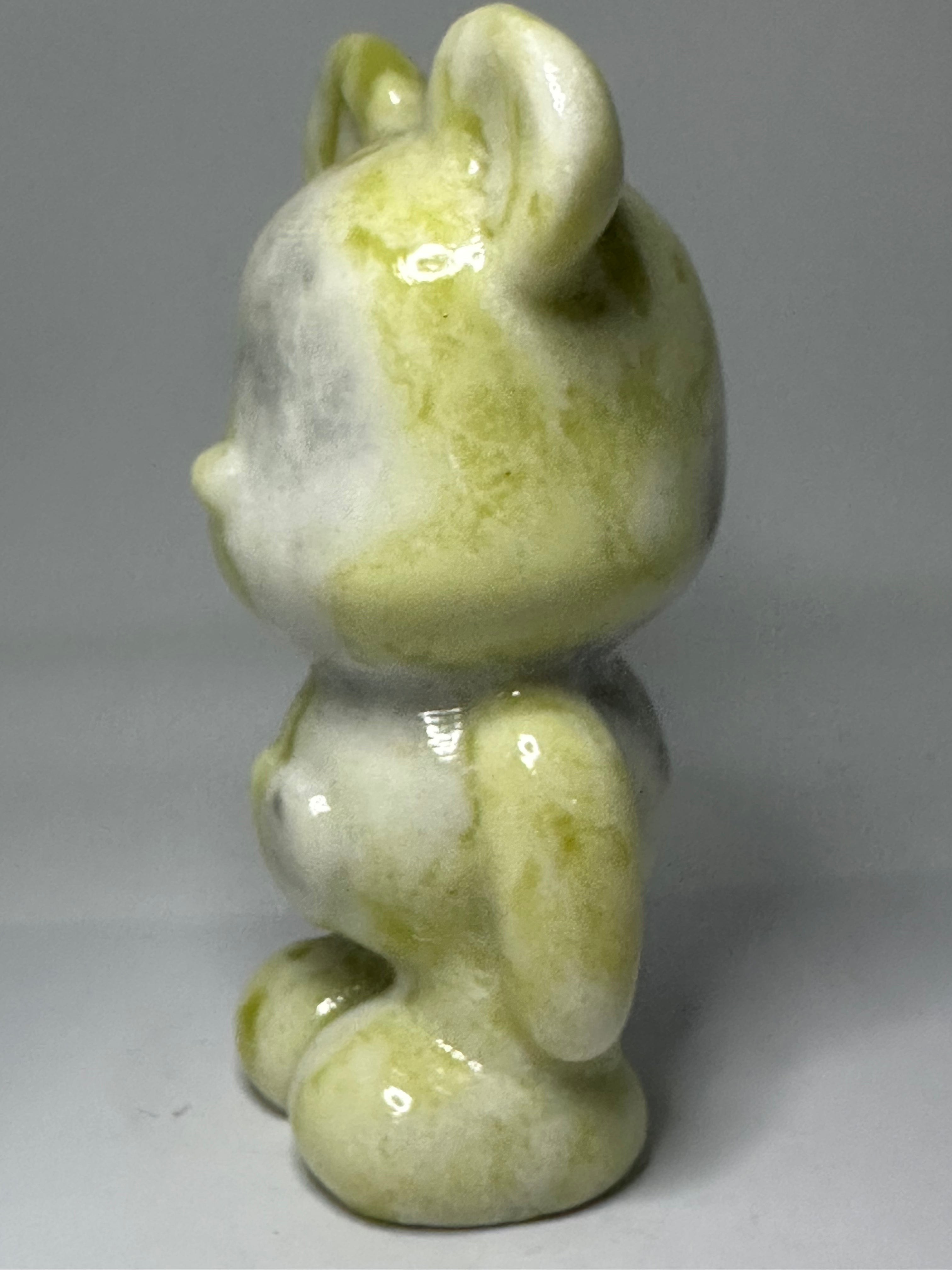 Lemon Jade Bear Carving