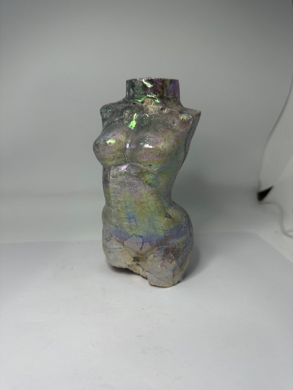 Aura Sphalerite Lady Body Carving