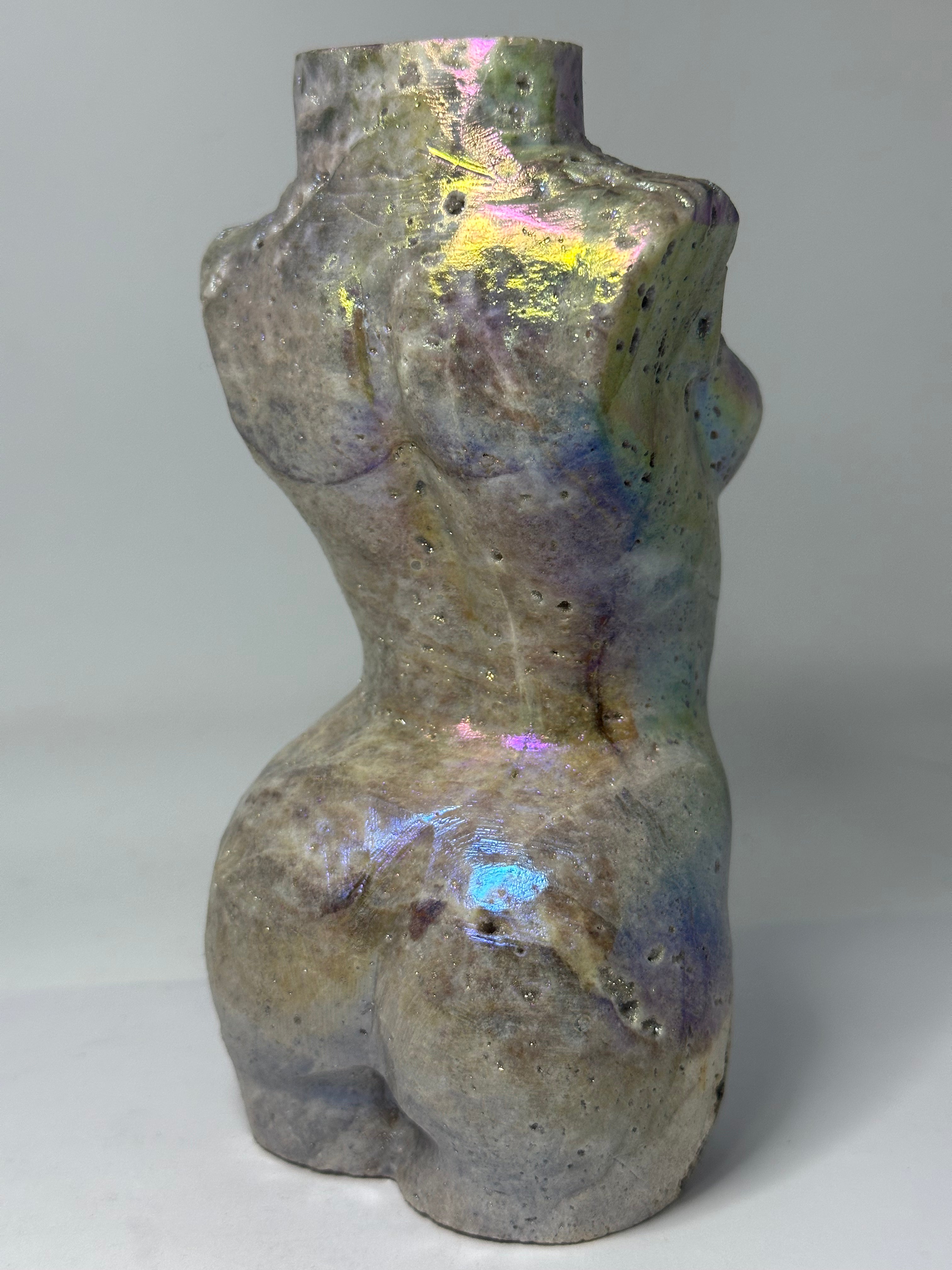 Aura Sphalerite Lady Body Carving