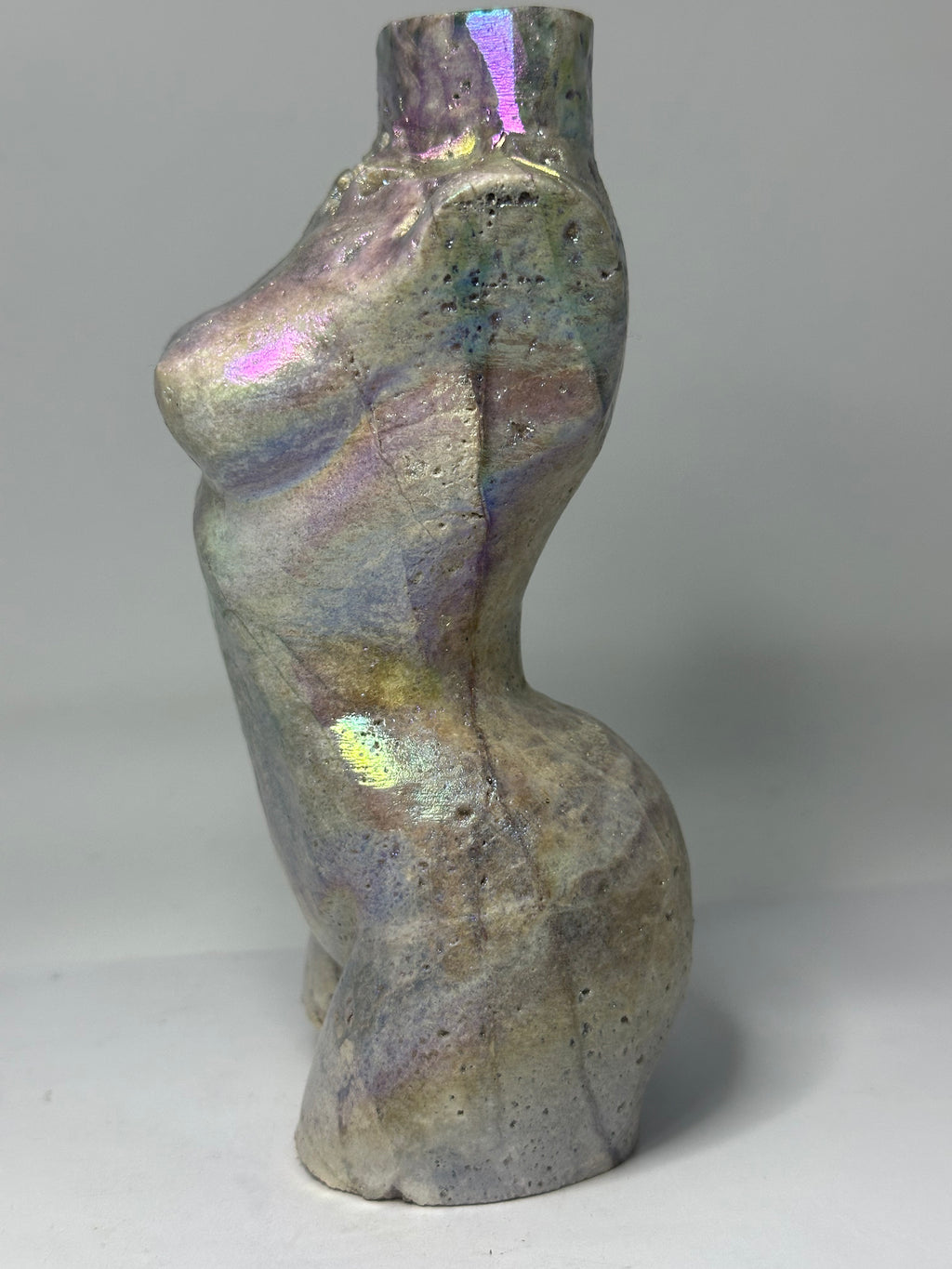 Aura Sphalerite Lady Body Carving