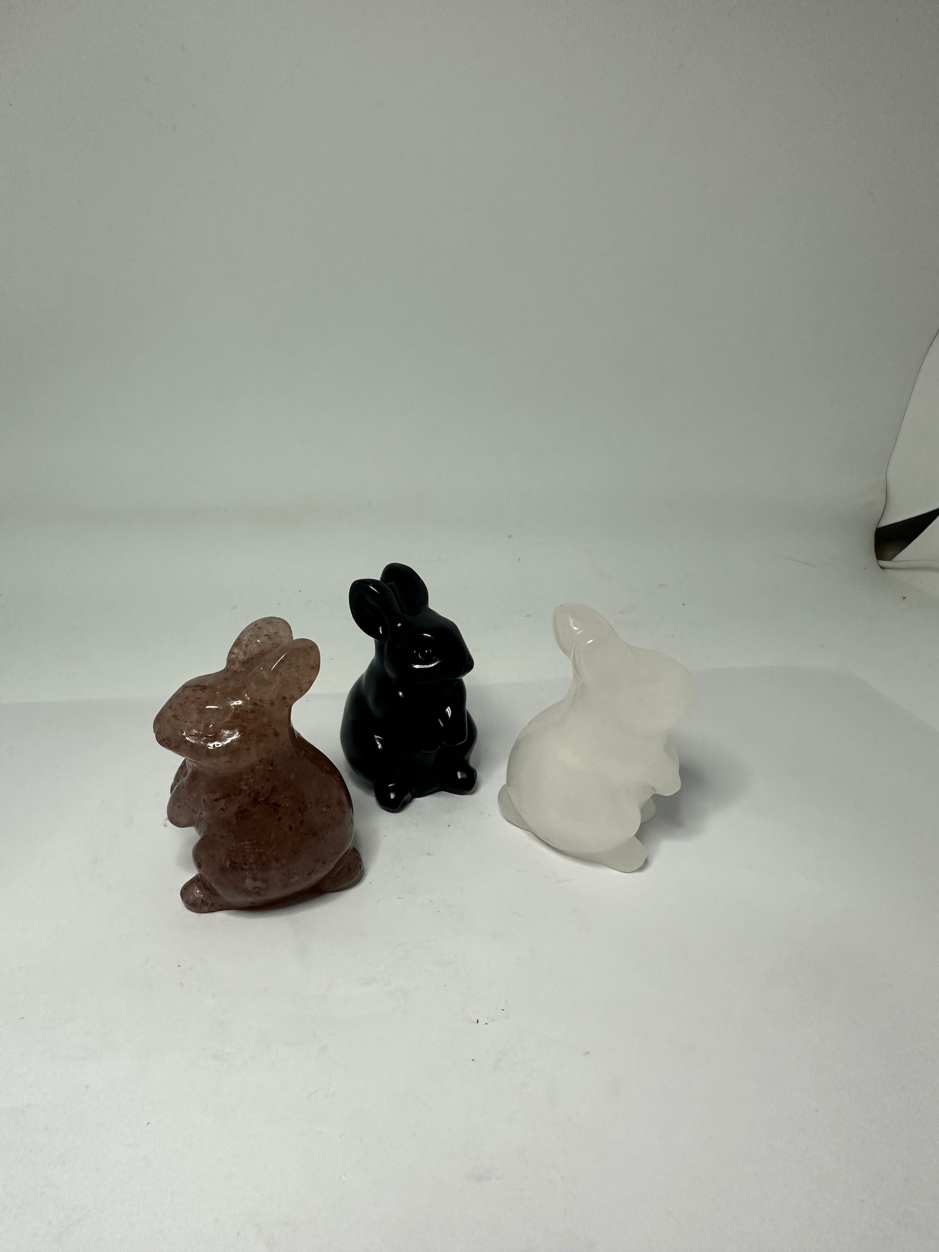 Crystal Bunny Carving