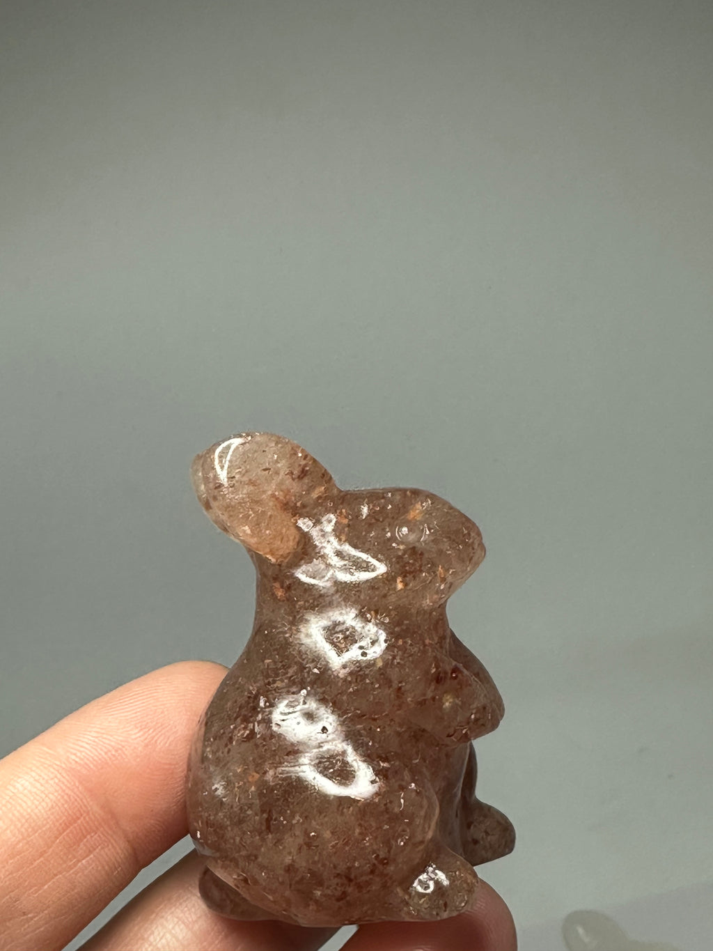 Crystal Bunny Carving