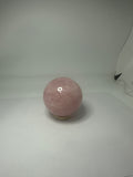 Rose quartz sphere