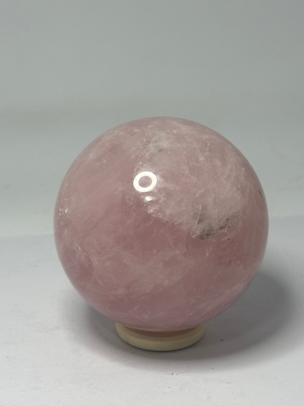 Rose quartz sphere