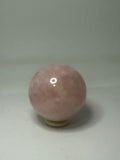 Rose Quartz Sphere 367g – 65mm Diameter