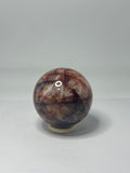 Fire Quartz Sphere 345g – 63mm Diameter