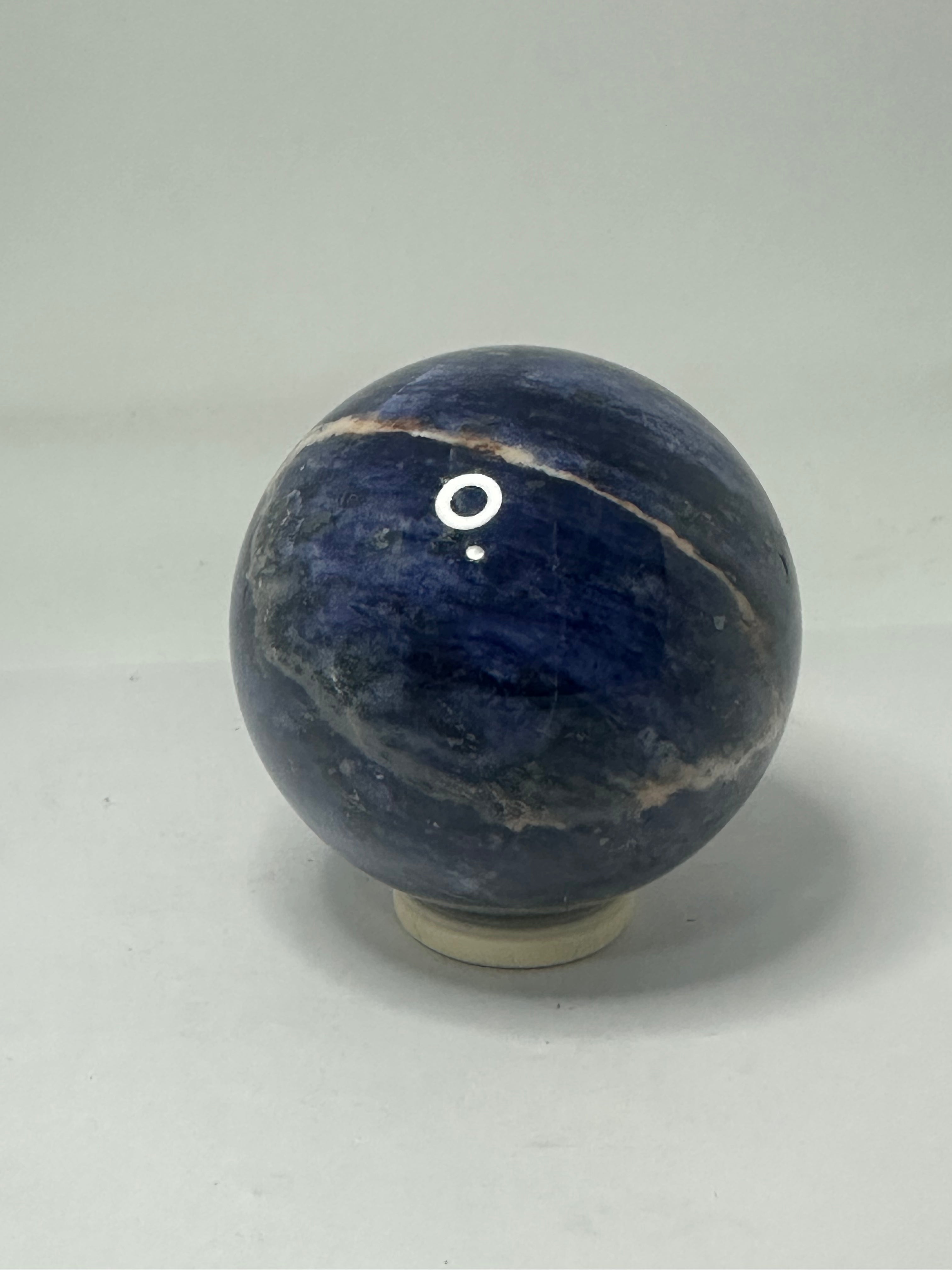 Sodalite Sphere 397g – 70mm Diameter
