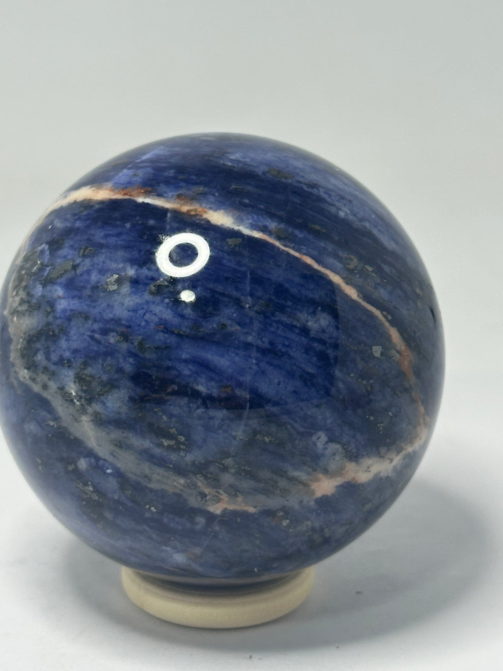 Sodalite Sphere 397g – 70mm Diameter