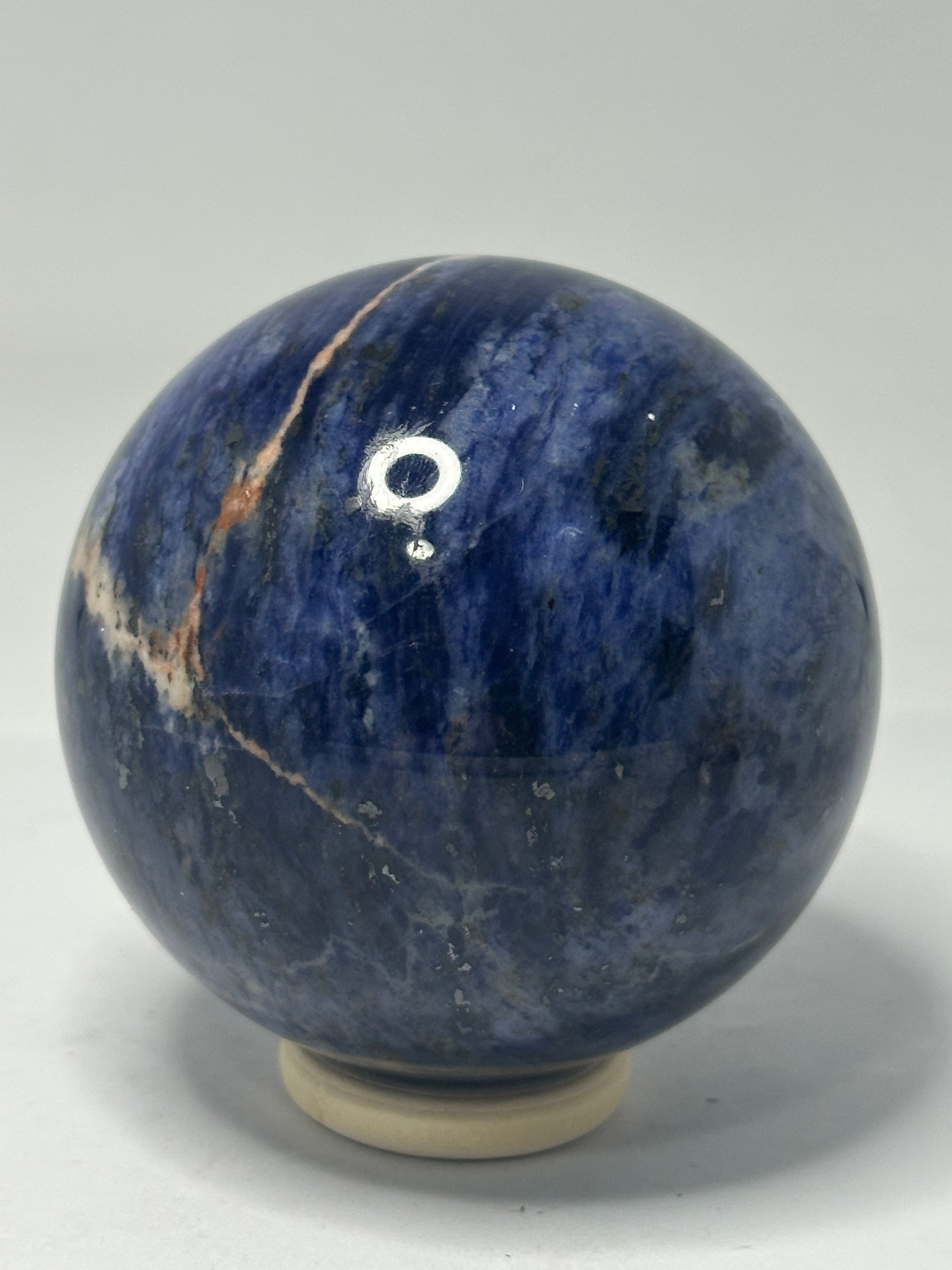 Sodalite Sphere 397g – 70mm Diameter