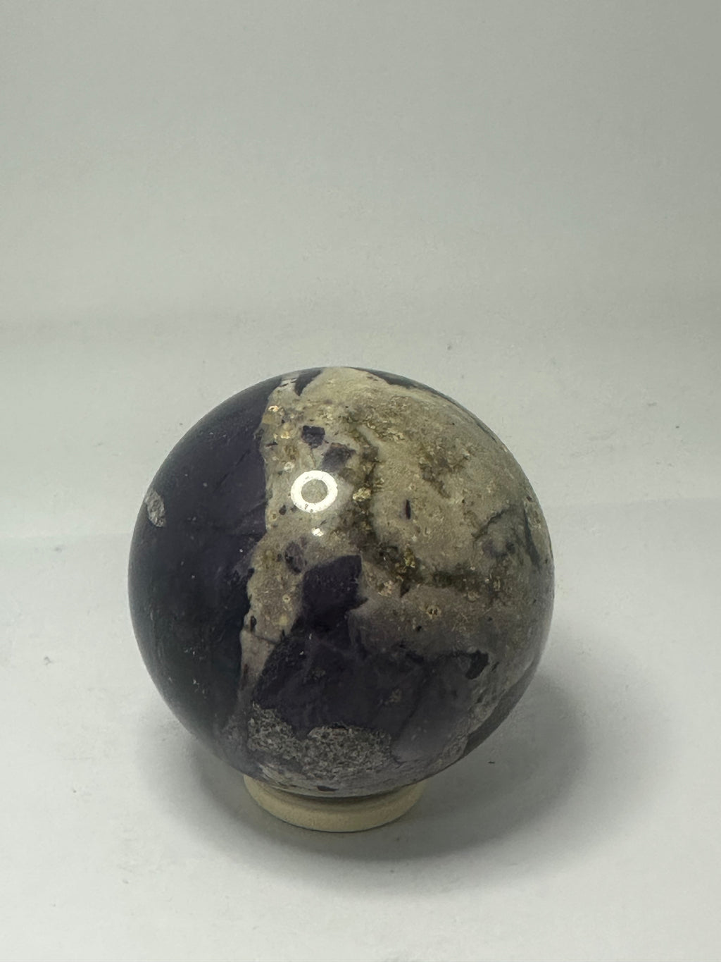 Chinese Charoite Sphere 400g – 65mm Diameter