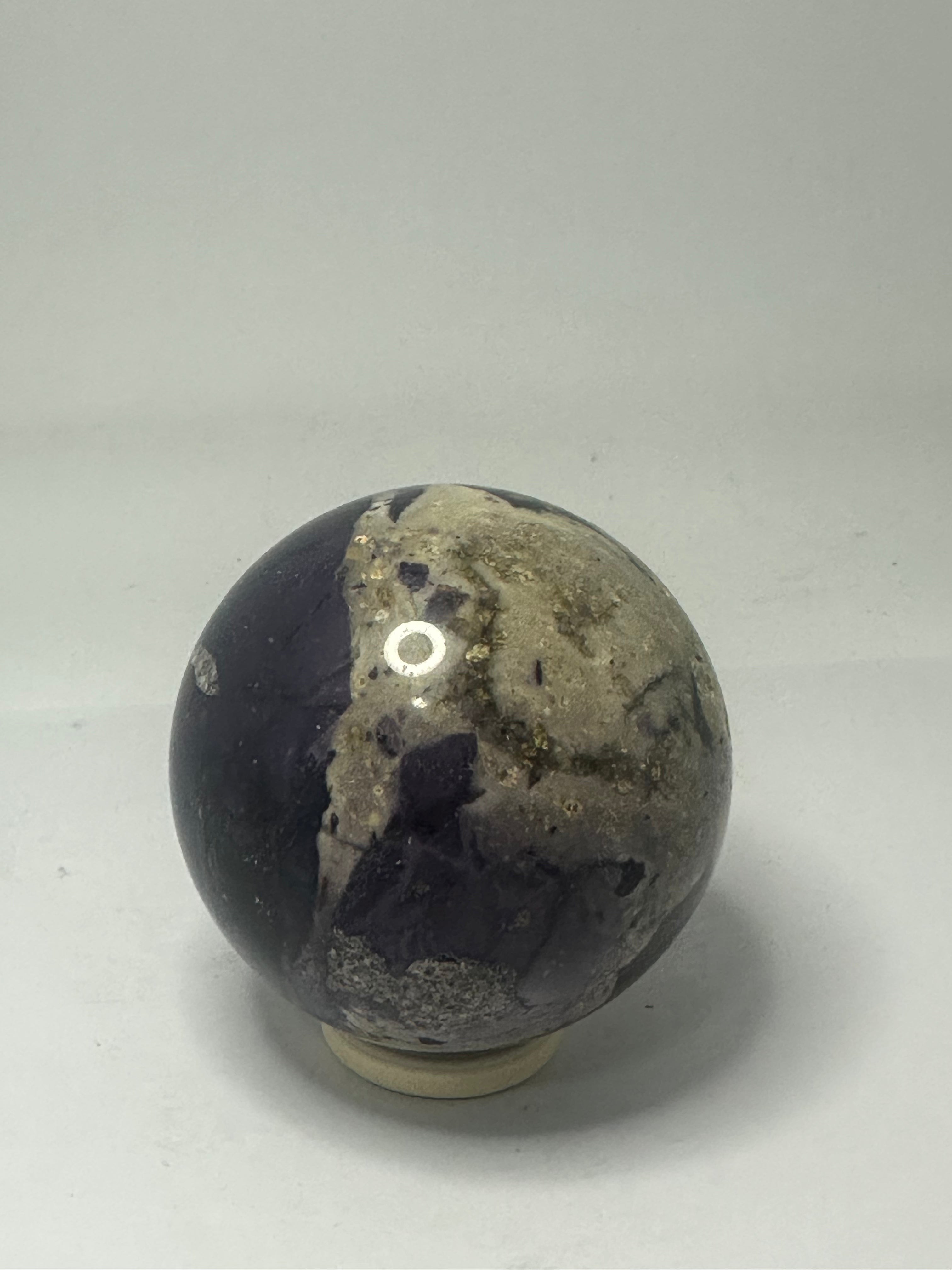 Chinese Charoite Sphere 400g – 65mm Diameter
