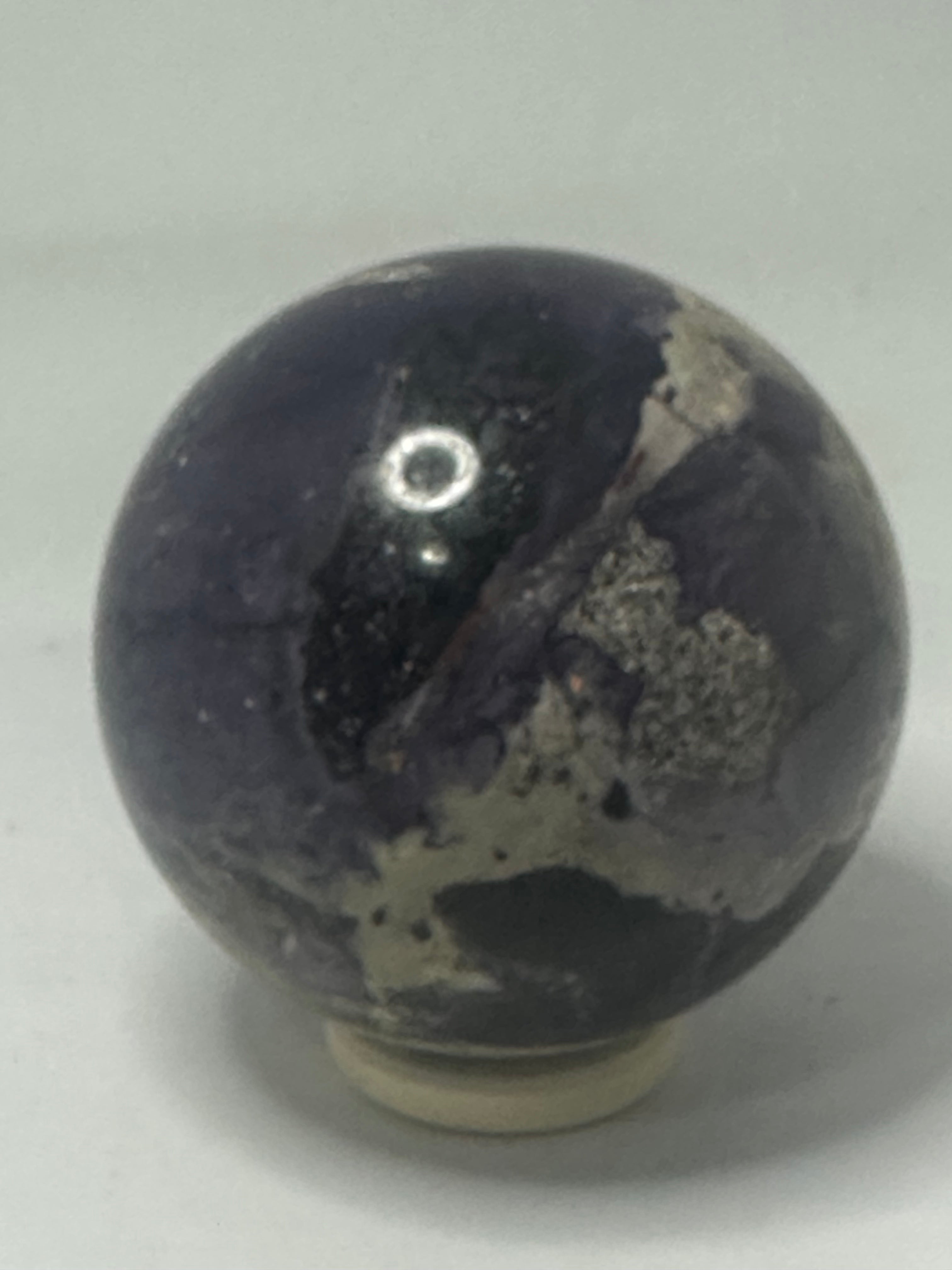 Chinese Charoite Sphere 400g – 65mm Diameter