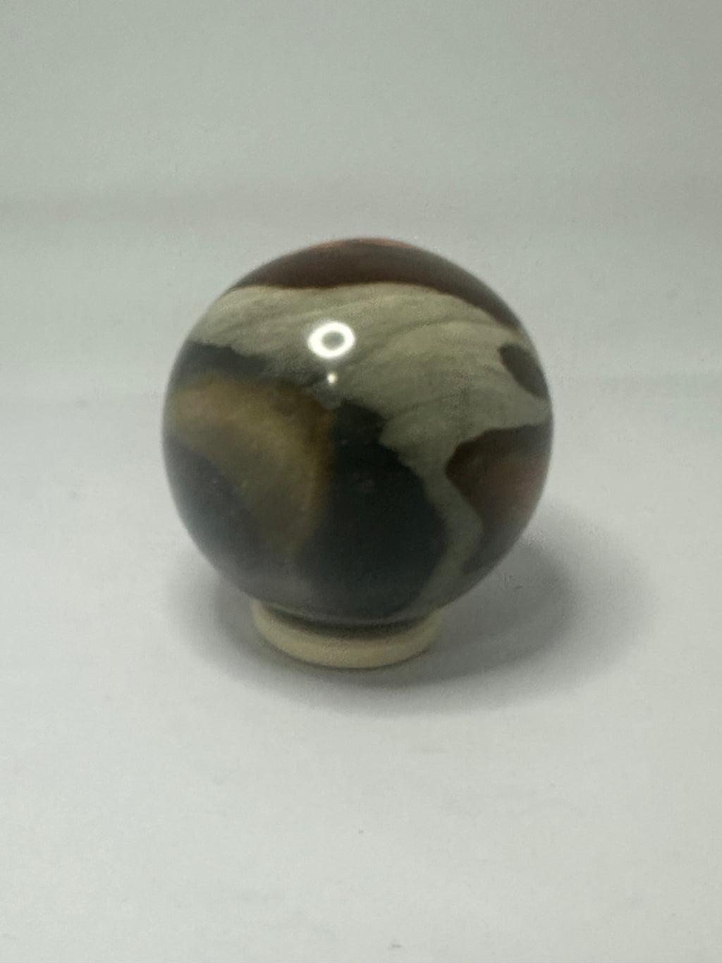 Polychrome Jasper Sphere 252g – 58mm Diameter