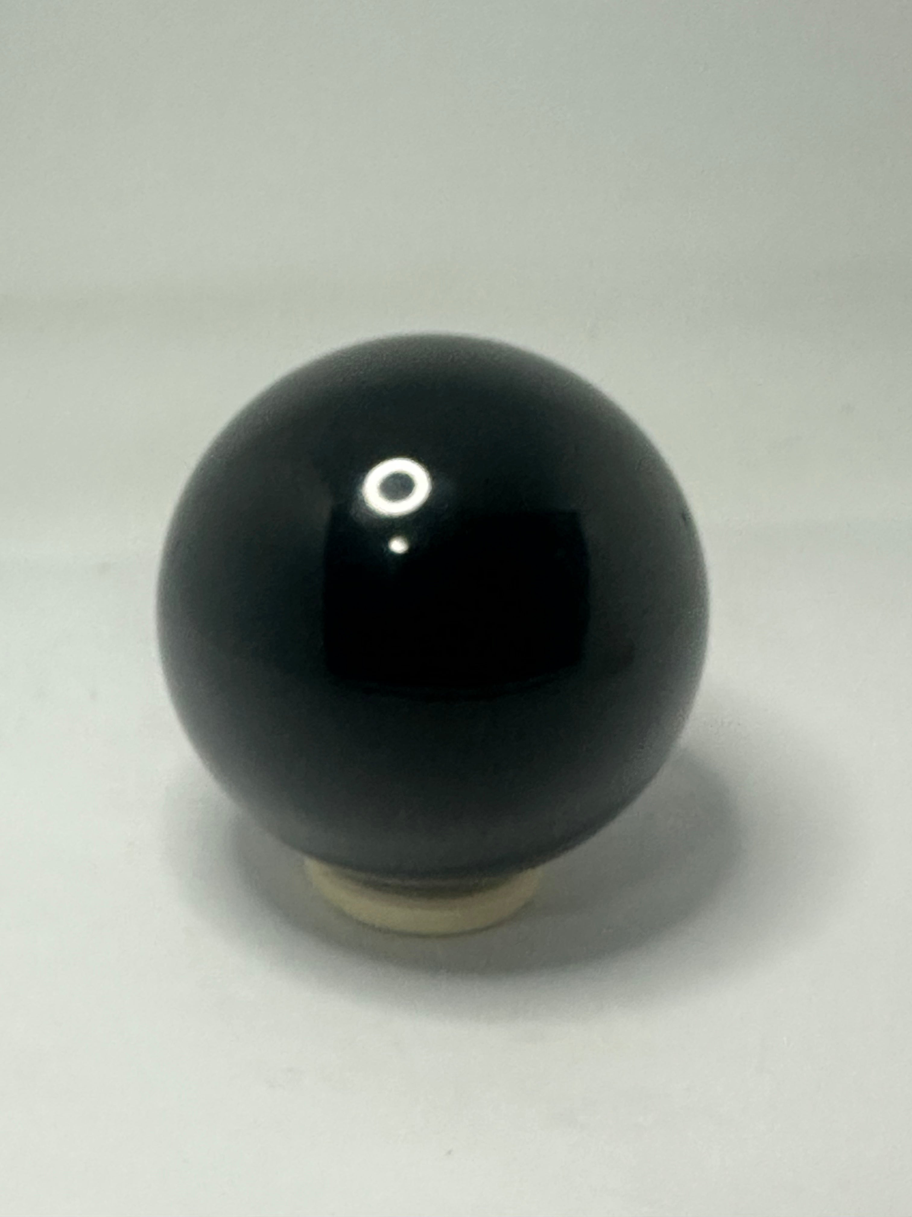 Black Obsidian Sphere 333g – 65mm Diameter