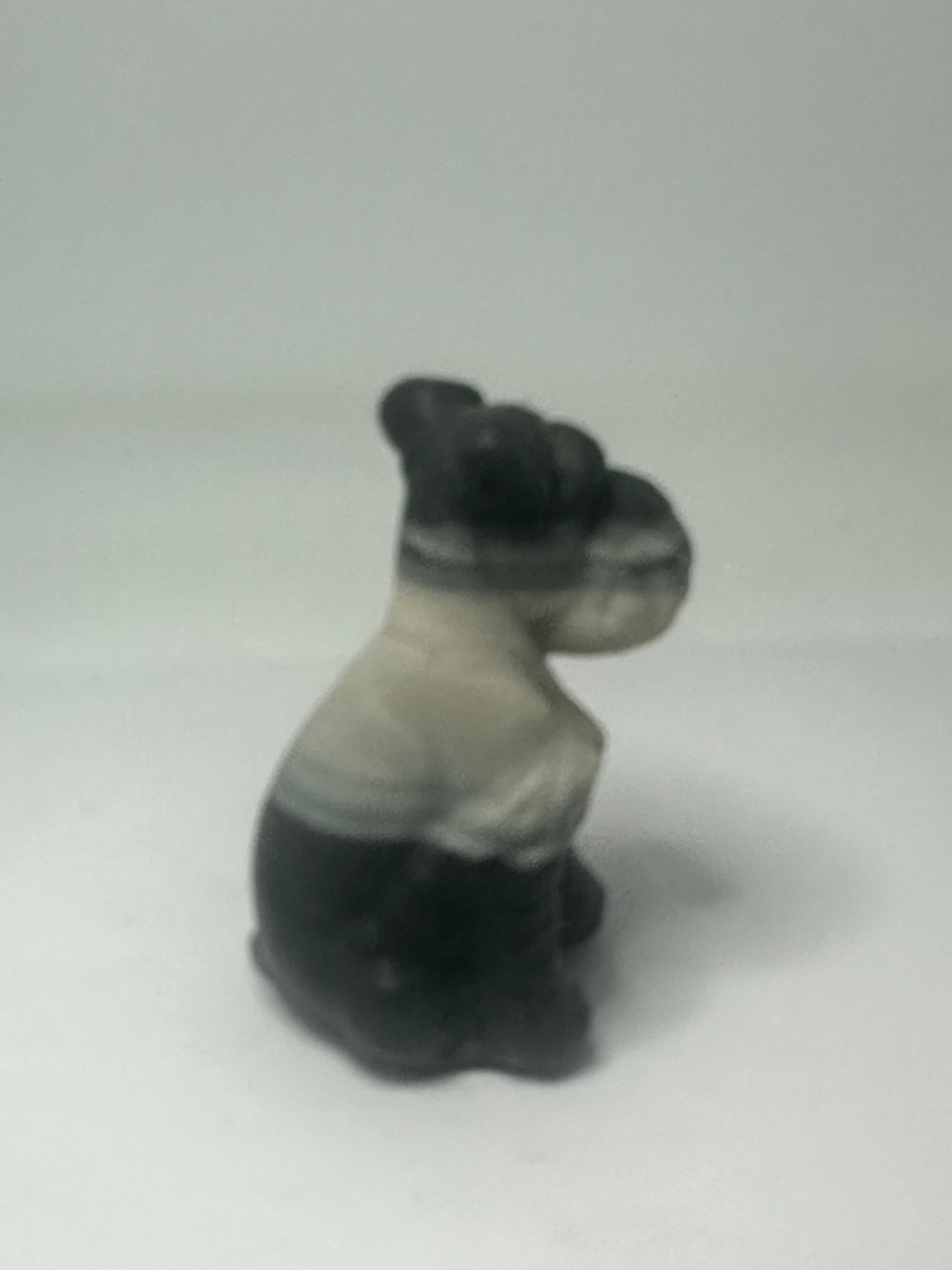 Yin Yang Dog Carving 172g – 80mm High