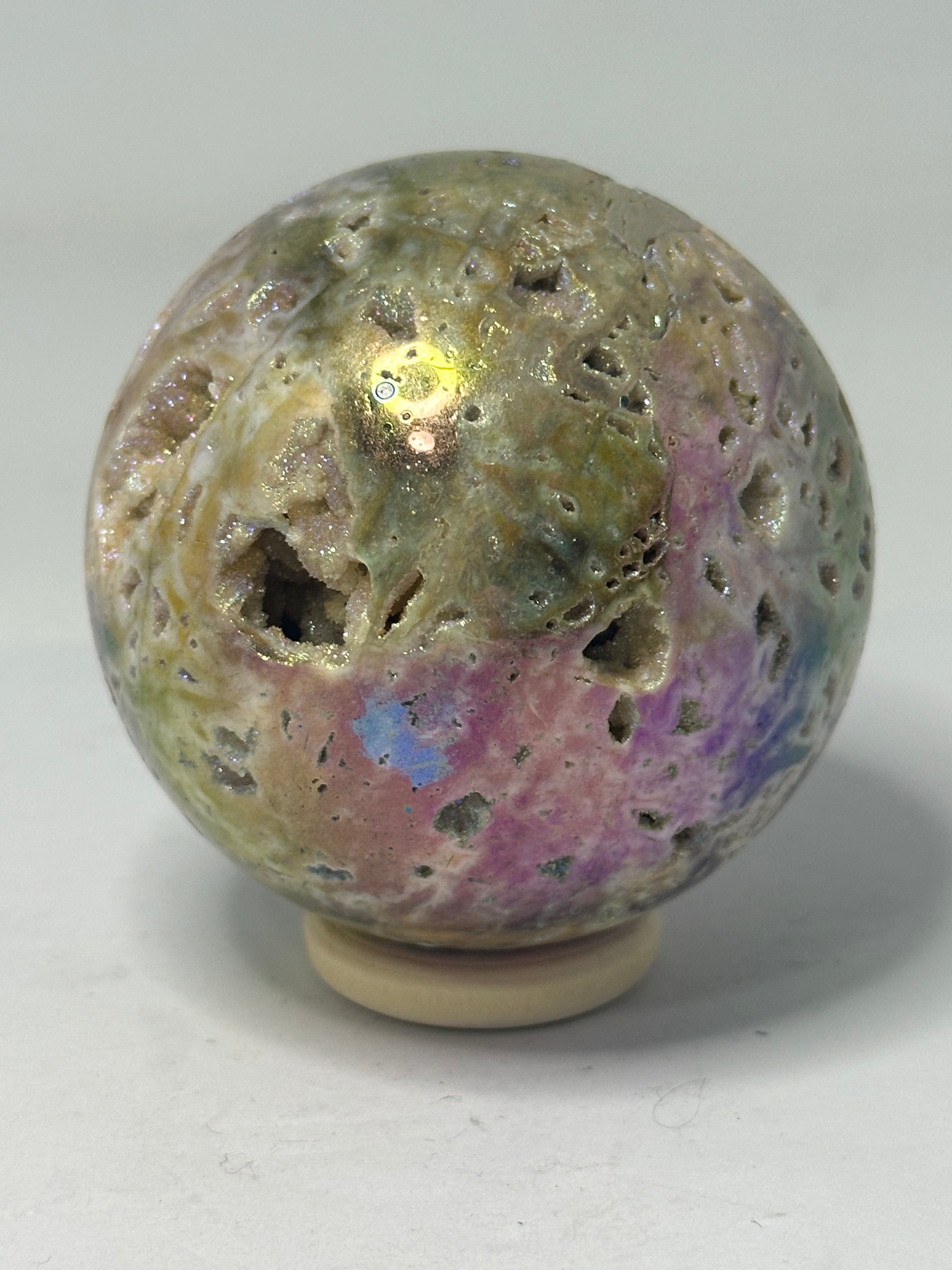 Aura Sphalerite Sphere 294g – 63mm Diameter