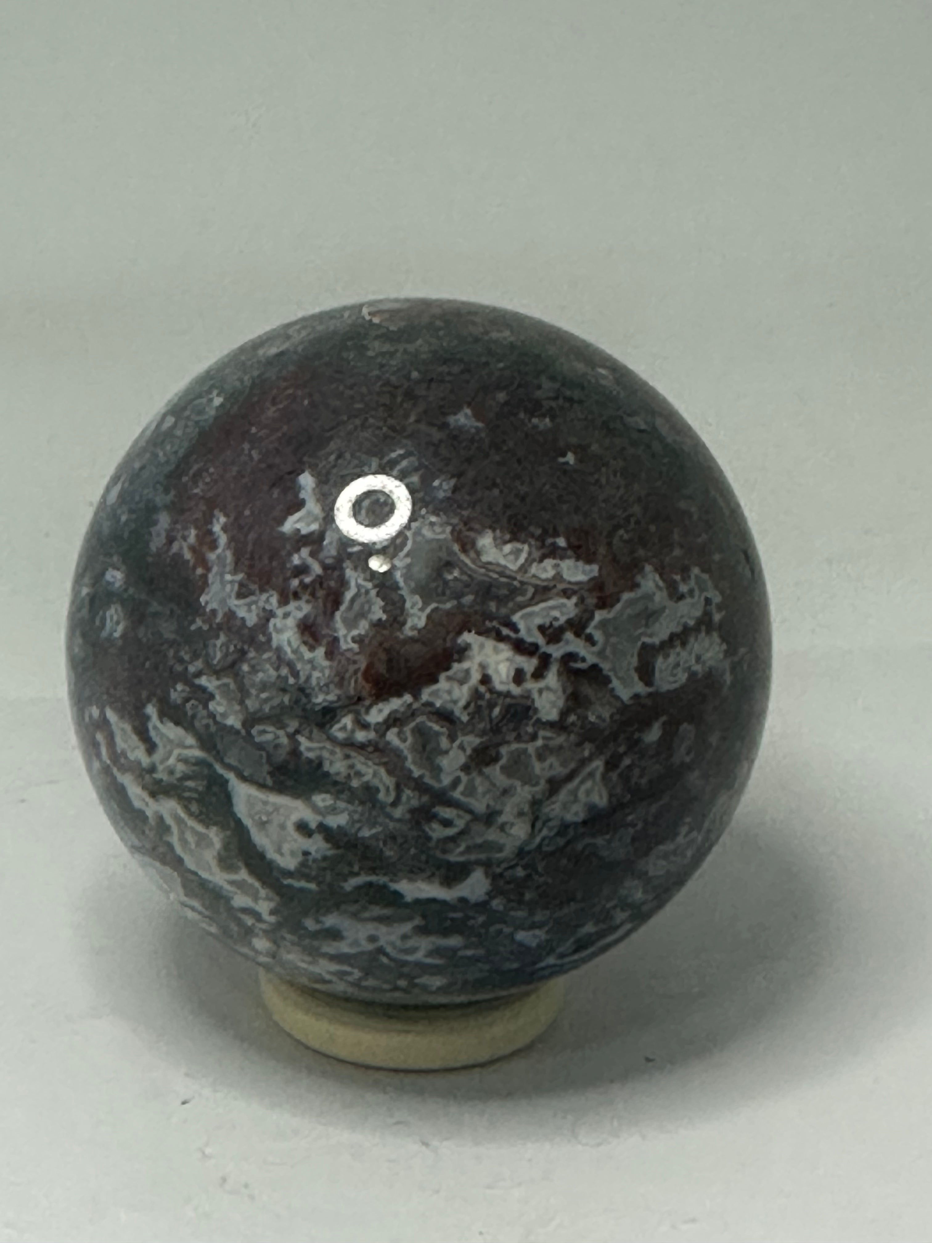 Ocean Jasper Sphere 388g – 65mm Diameter