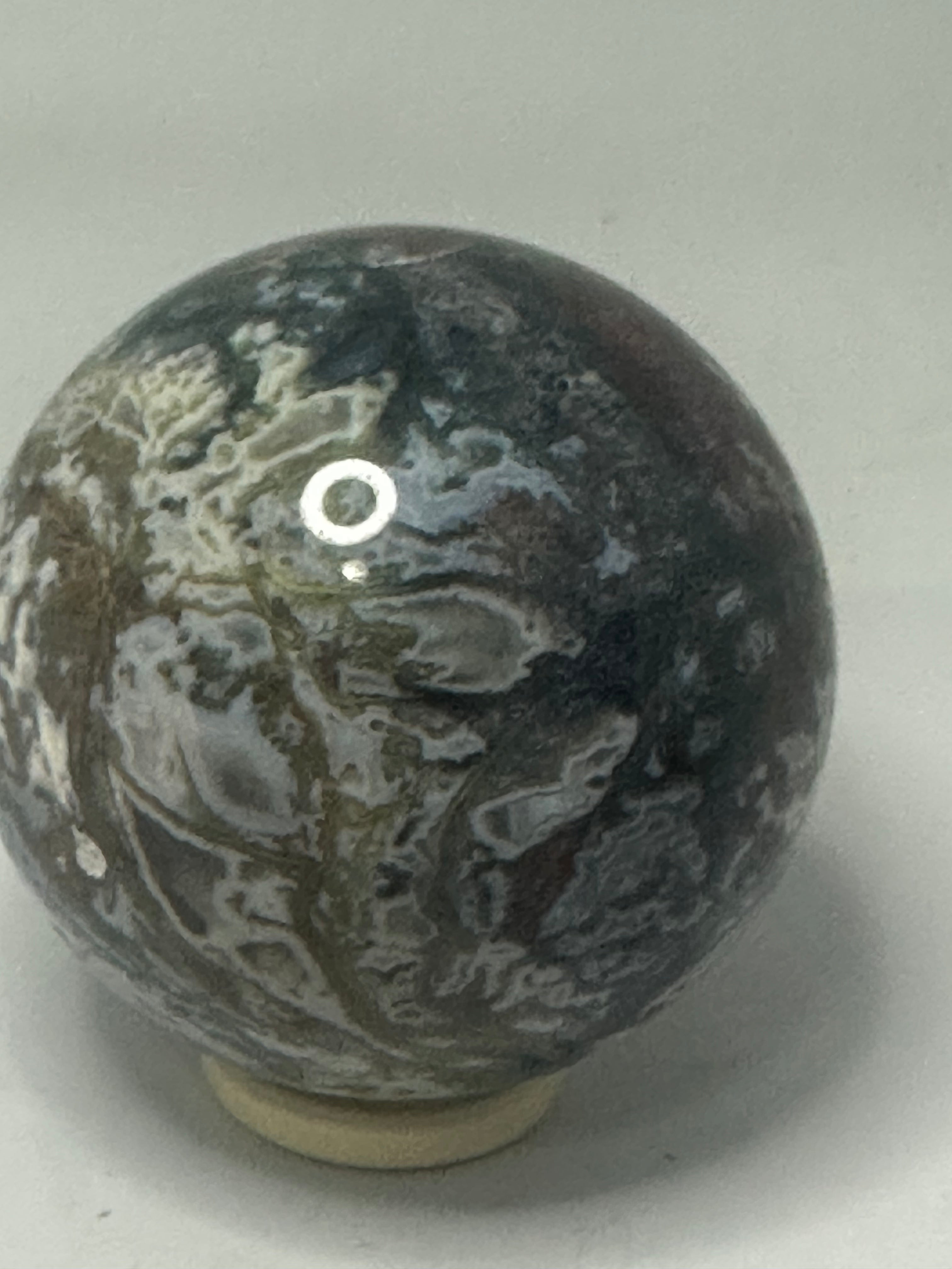 Ocean Jasper Sphere 388g – 65mm Diameter