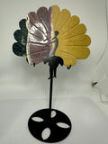 Ocean Jasper Peacock on Custom Stand