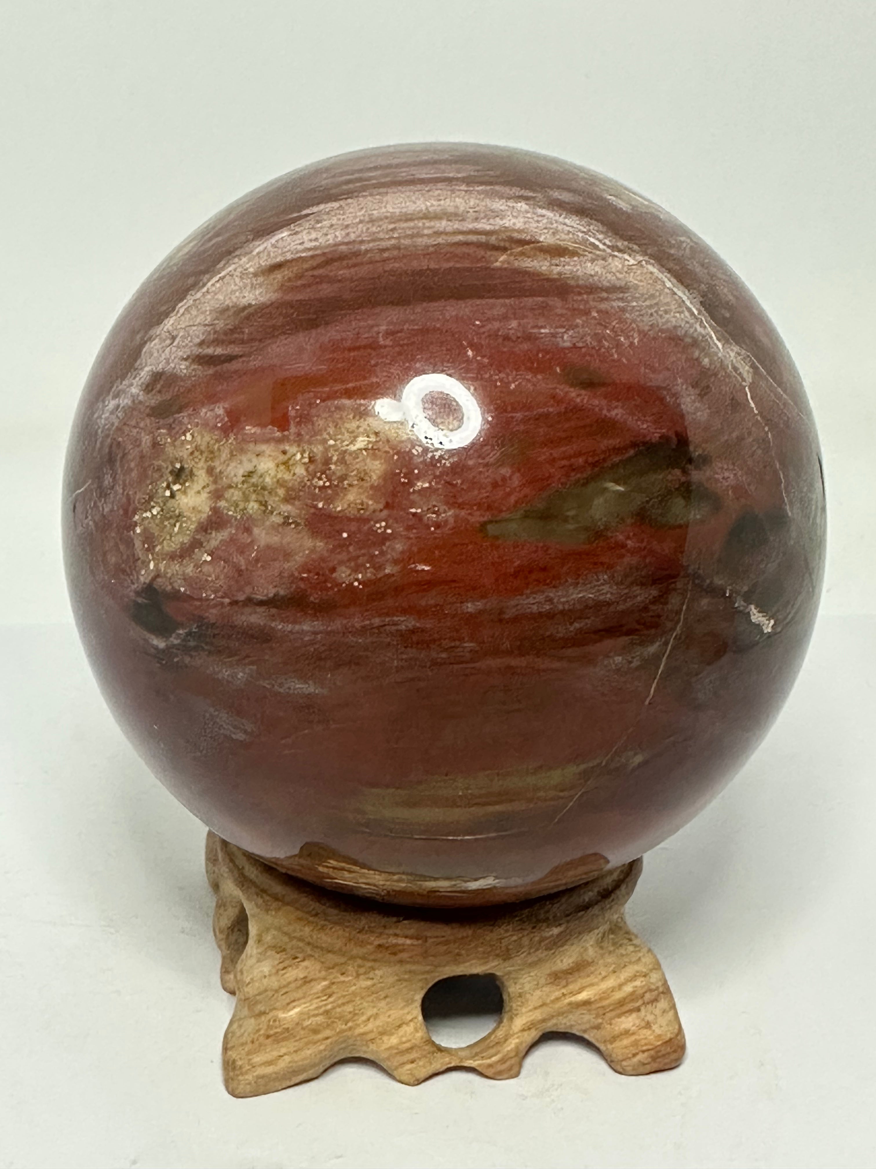 Petrified Wood Sphere