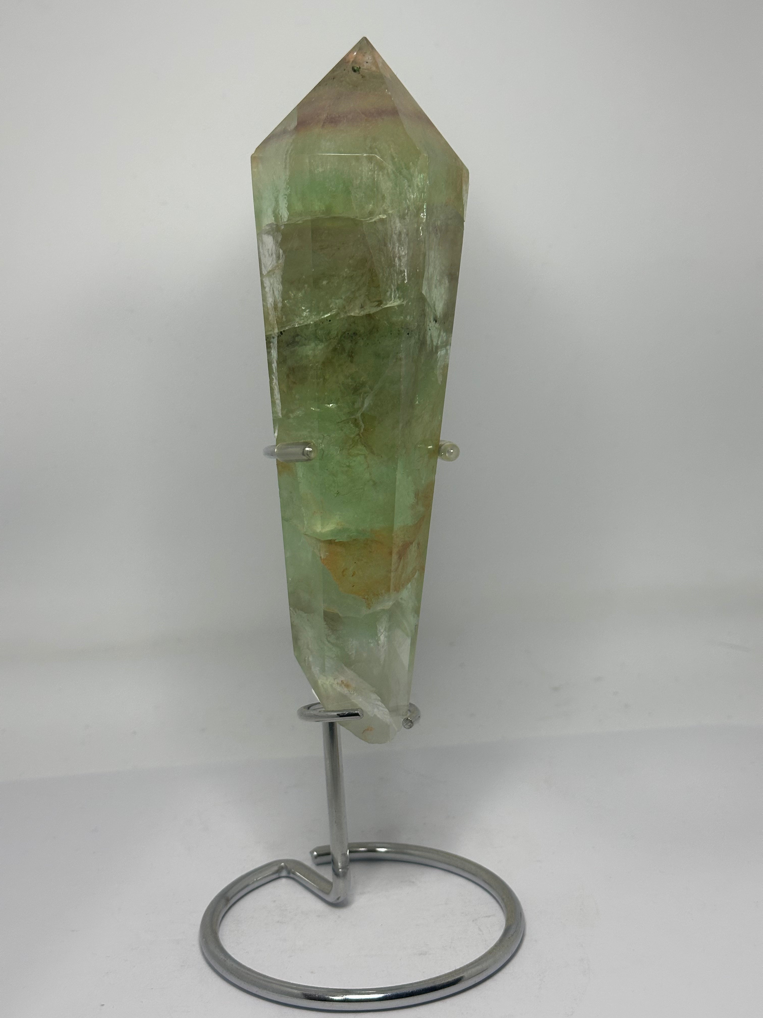 Fluorite Wand on Stand