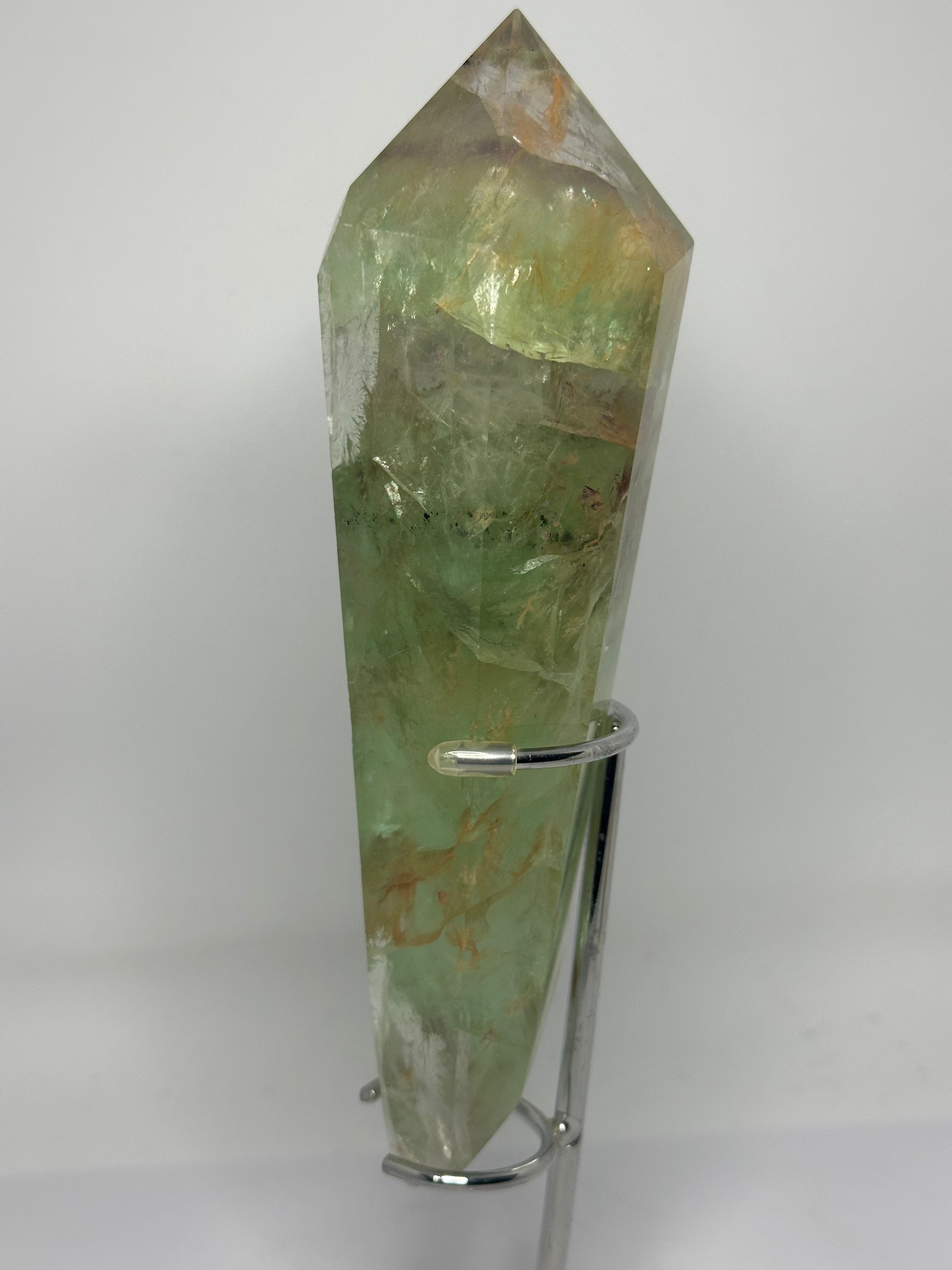 Fluorite Wand on Stand