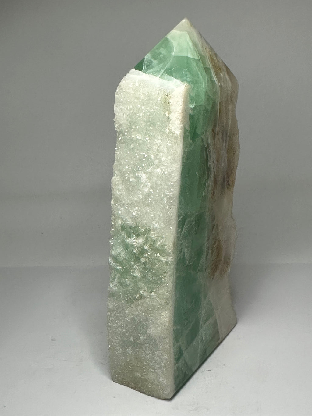Fluorite Tower with Raw Edges & Sparkle – 1.08kg