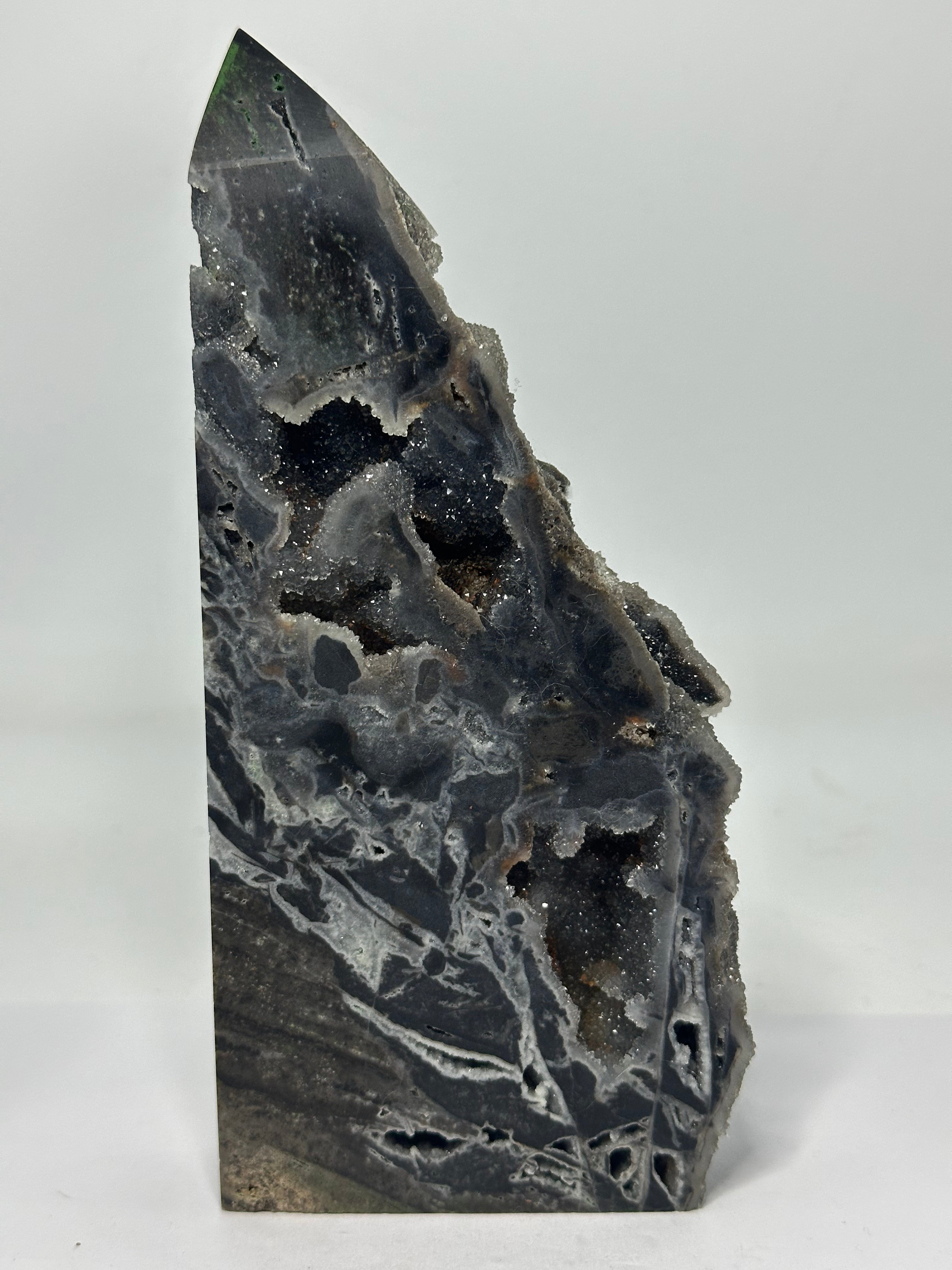 Sphalerite Tower with Raw Edge