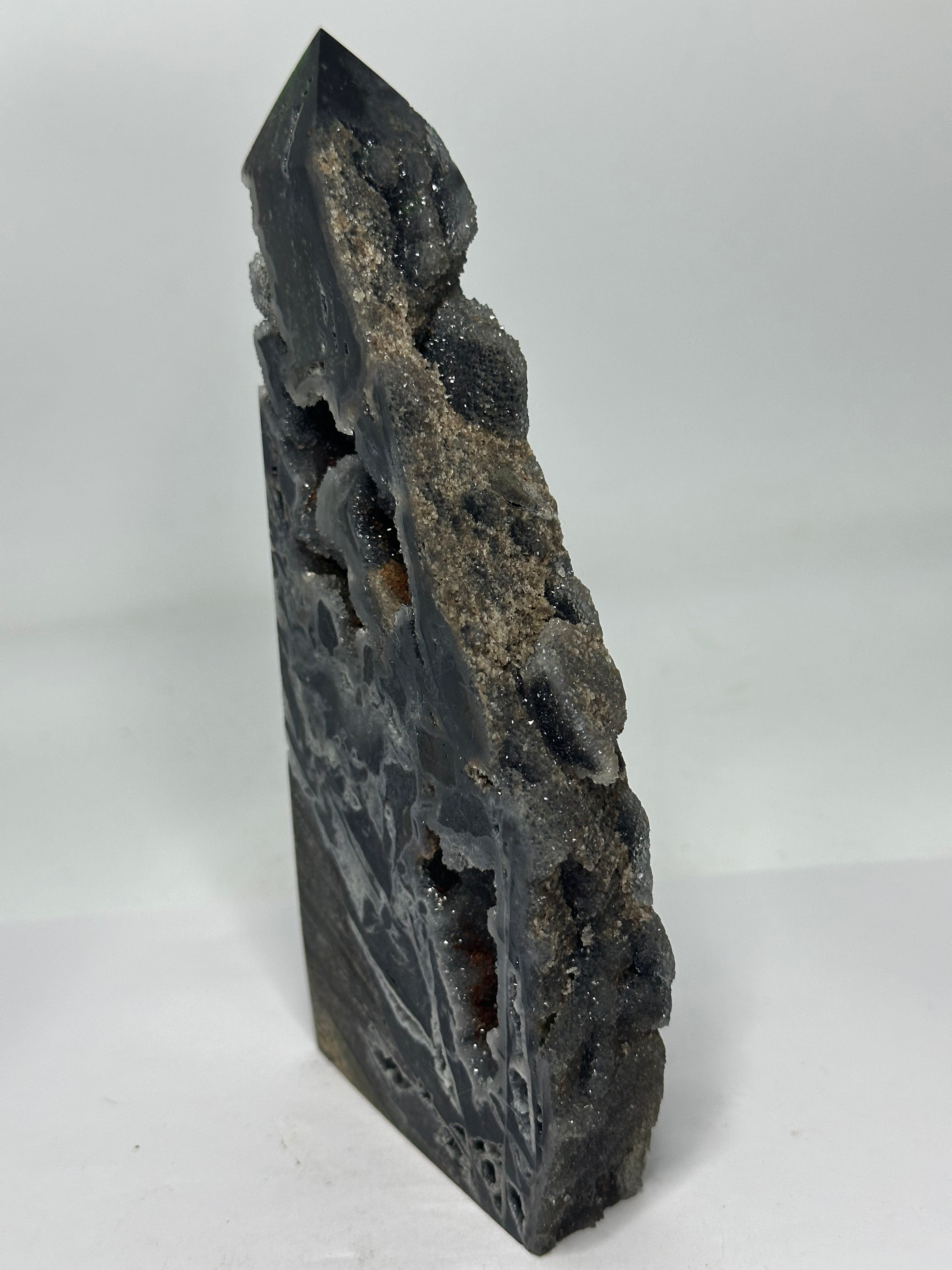 Sphalerite Tower with Raw Edge