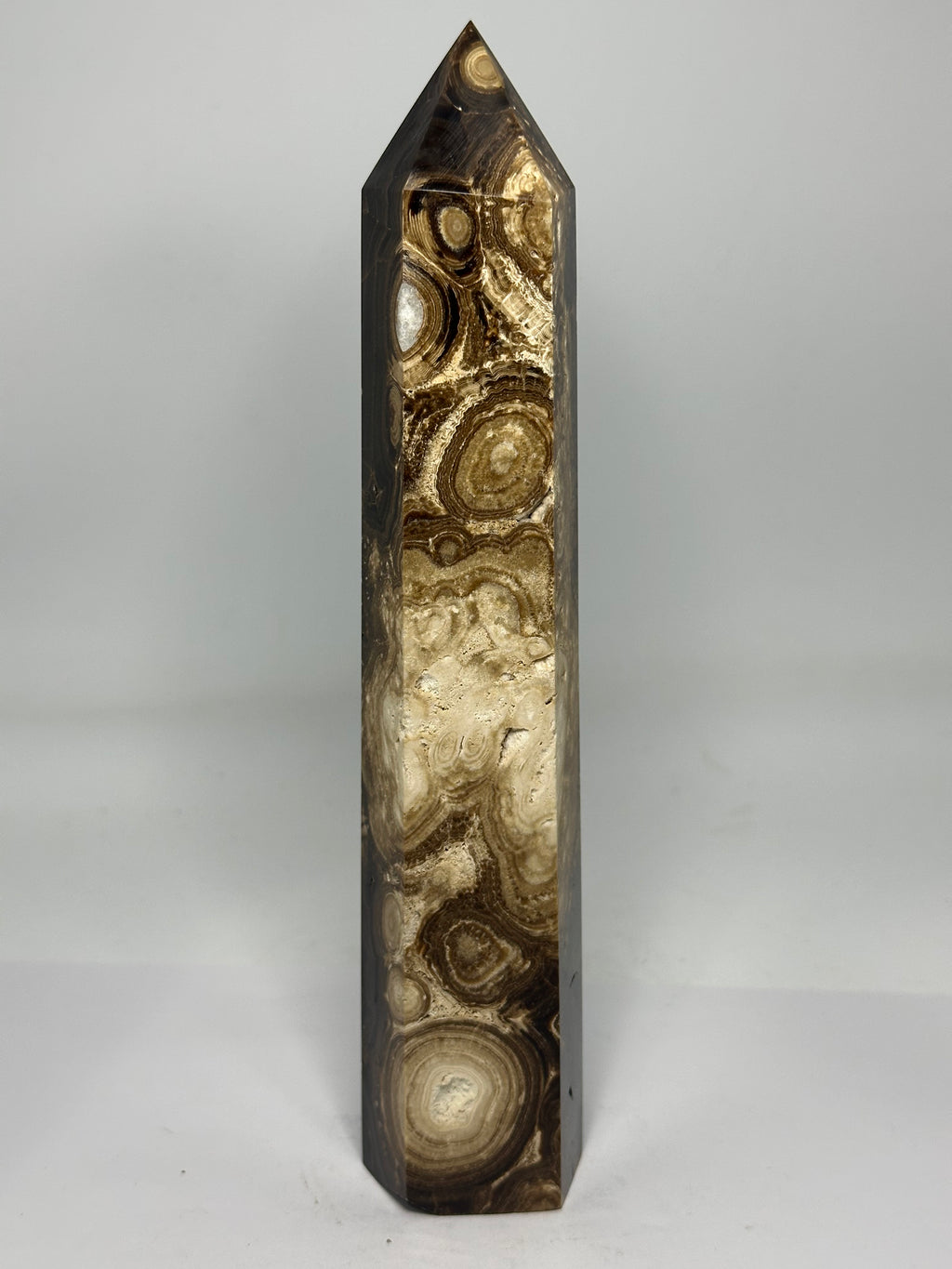 Chocolate Calcite Tower