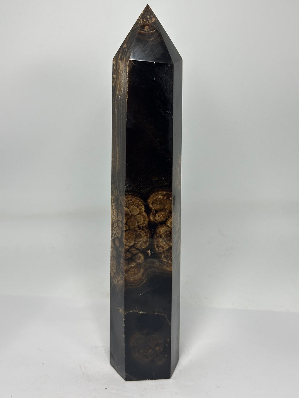 Chocolate Calcite Tower