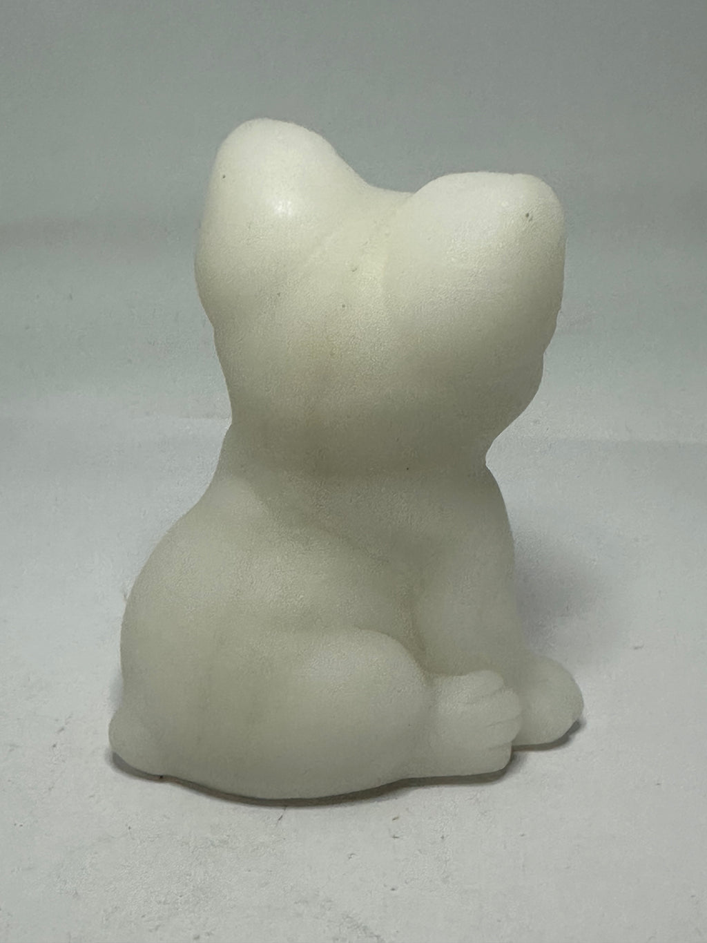 White Jade Dog Carving