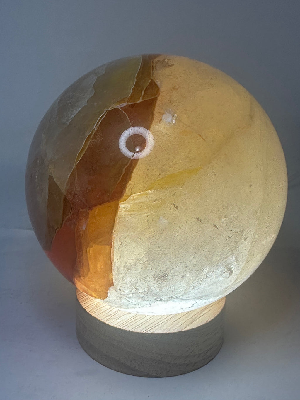 Golden Healer Quartz Sphere