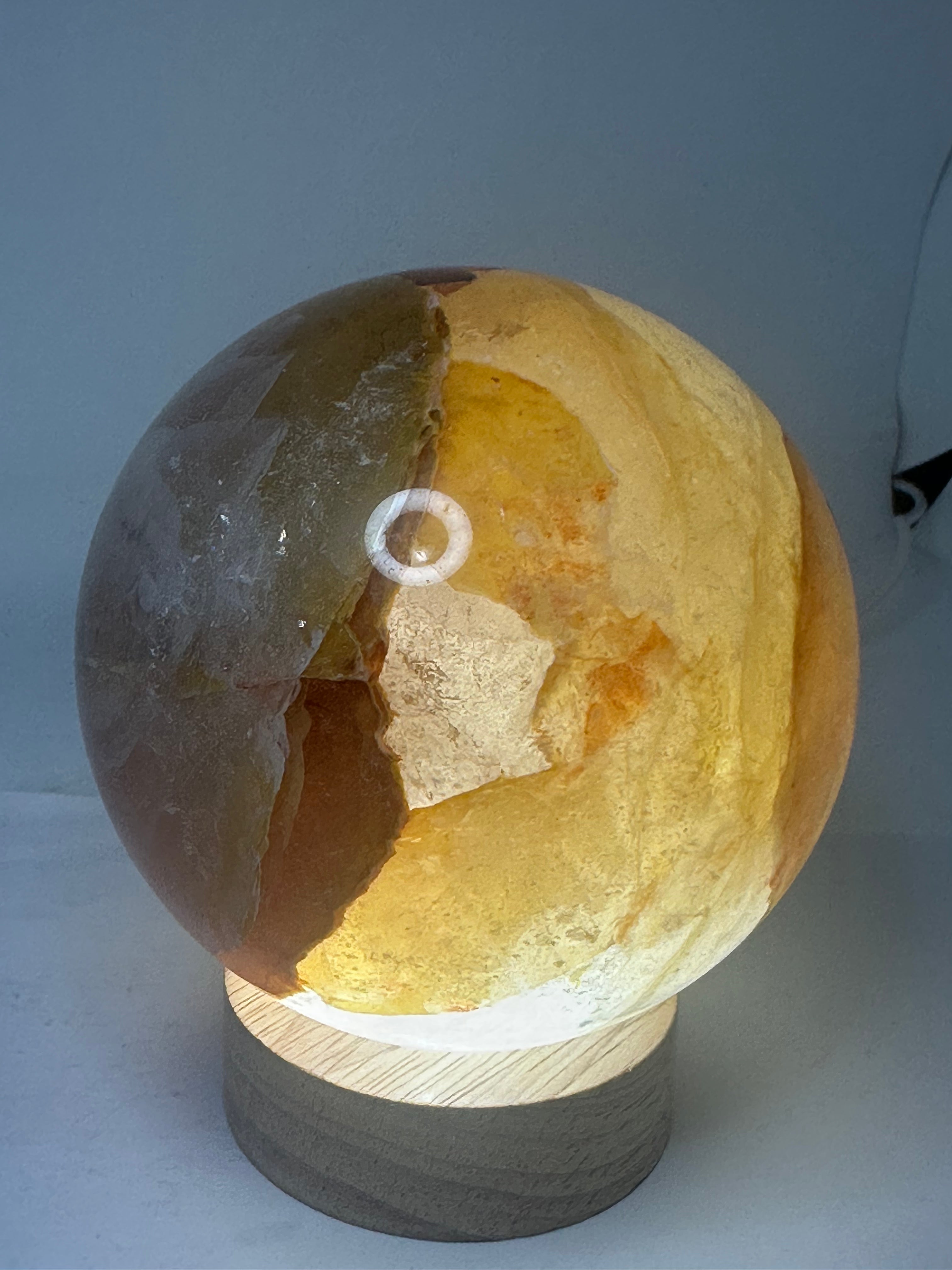 Golden Healer Quartz Sphere