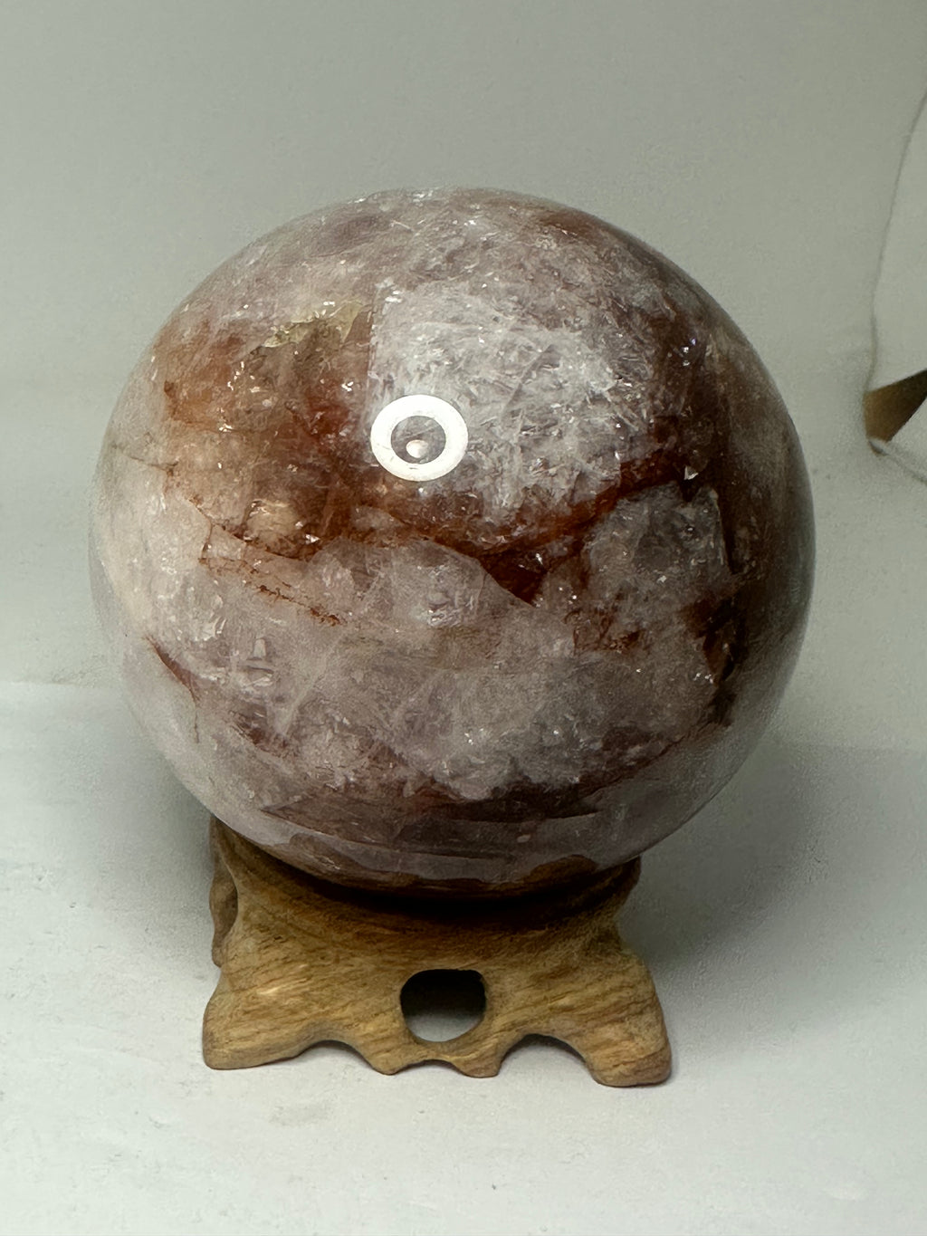 Fire Quartz Sphere