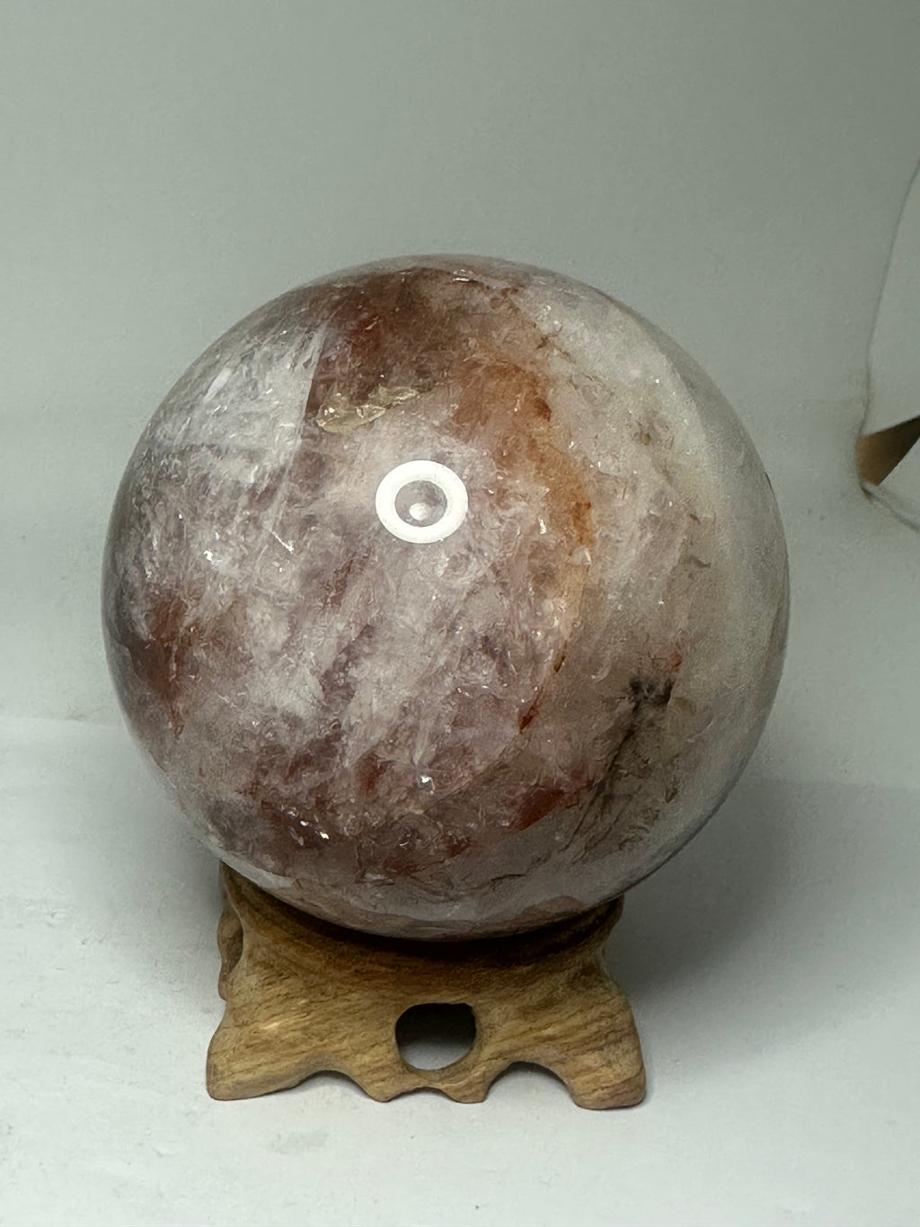 Fire Quartz Sphere