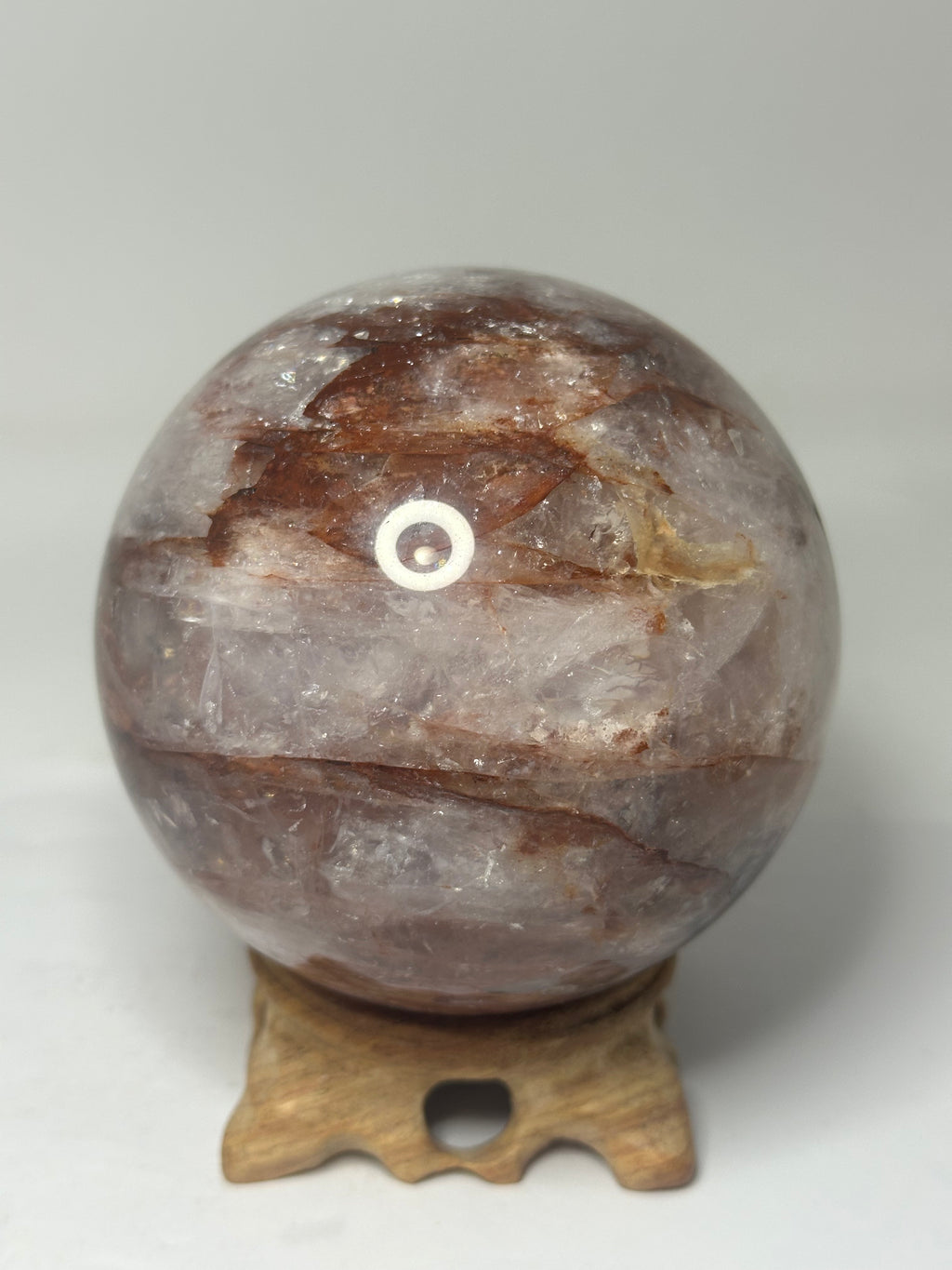 Fire Quartz Sphere