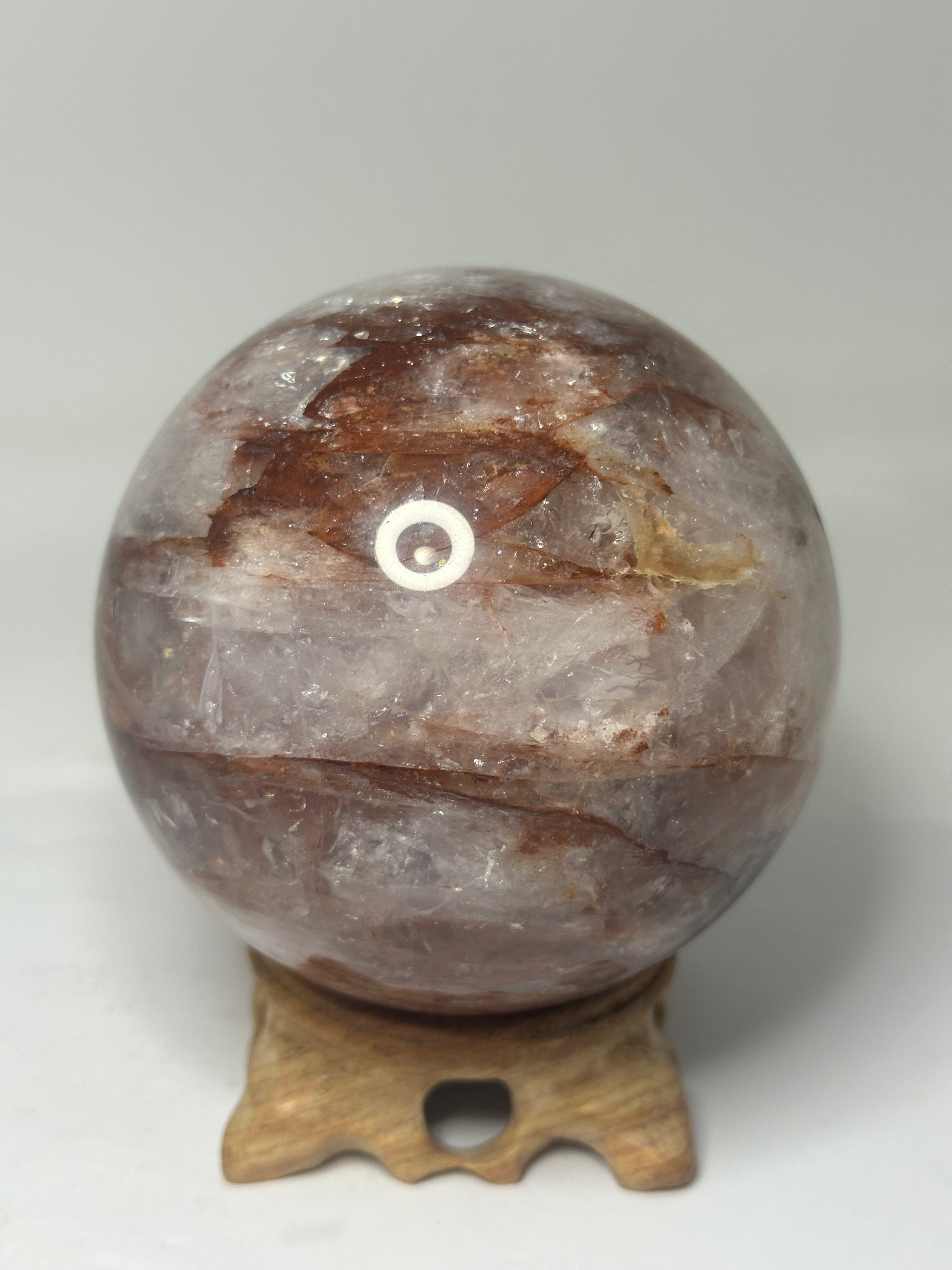 Fire Quartz Sphere