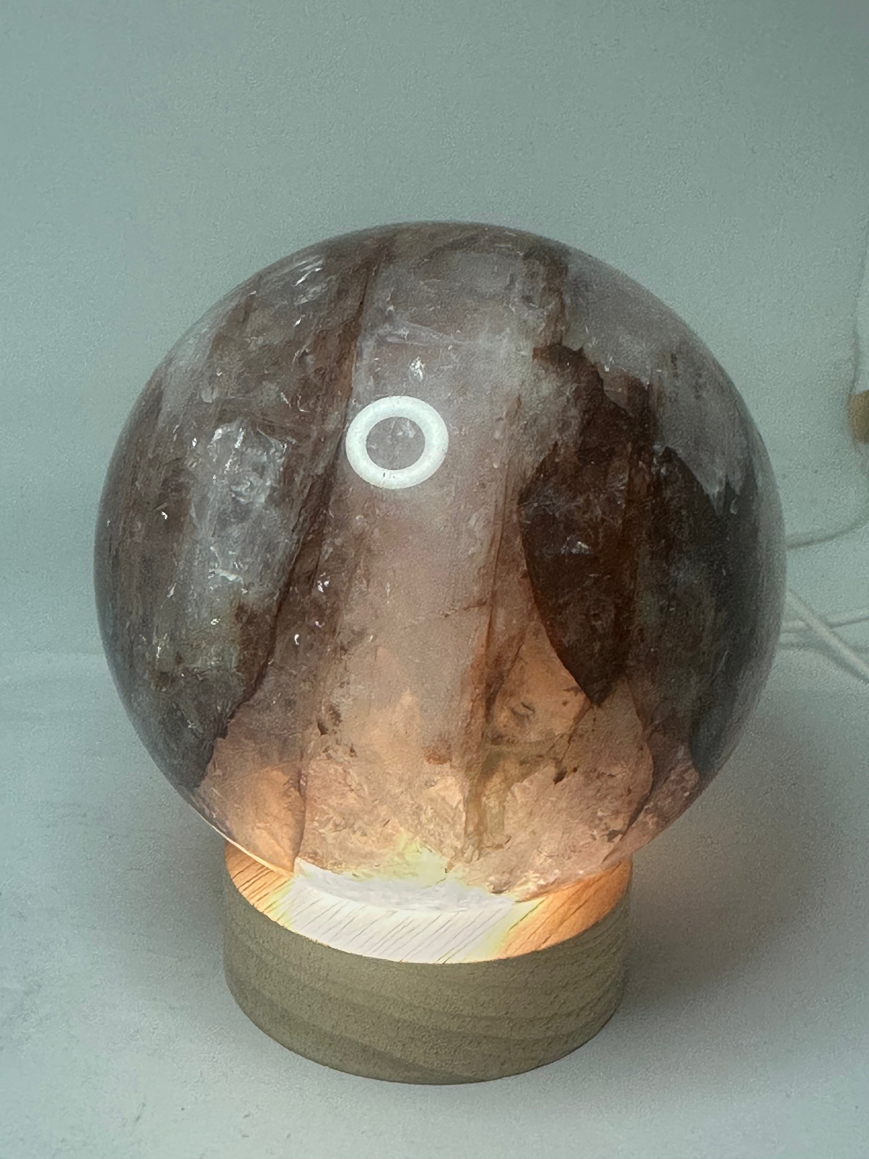 Fire Quartz Sphere