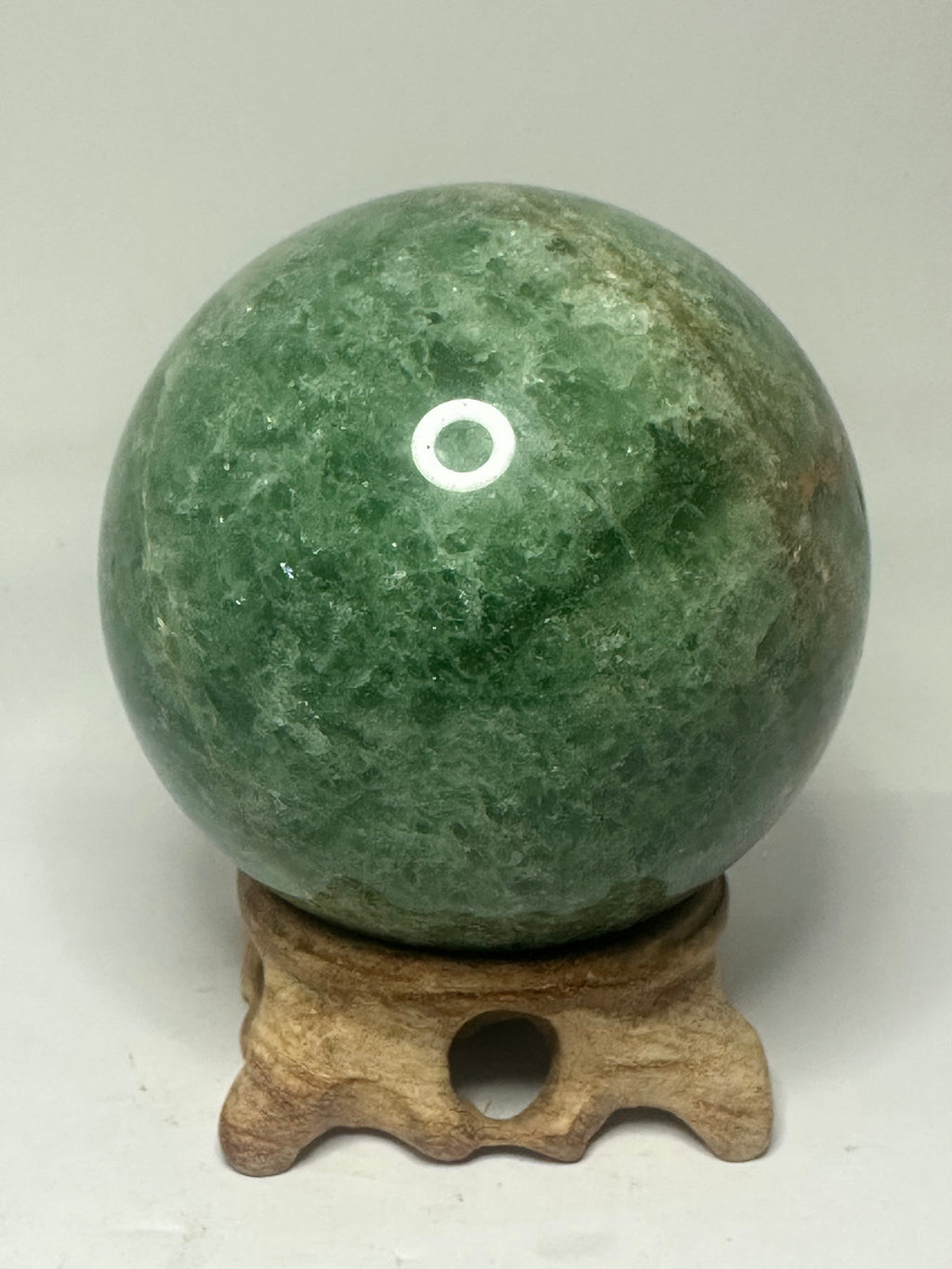 Green Strawberry Quartz Sphere