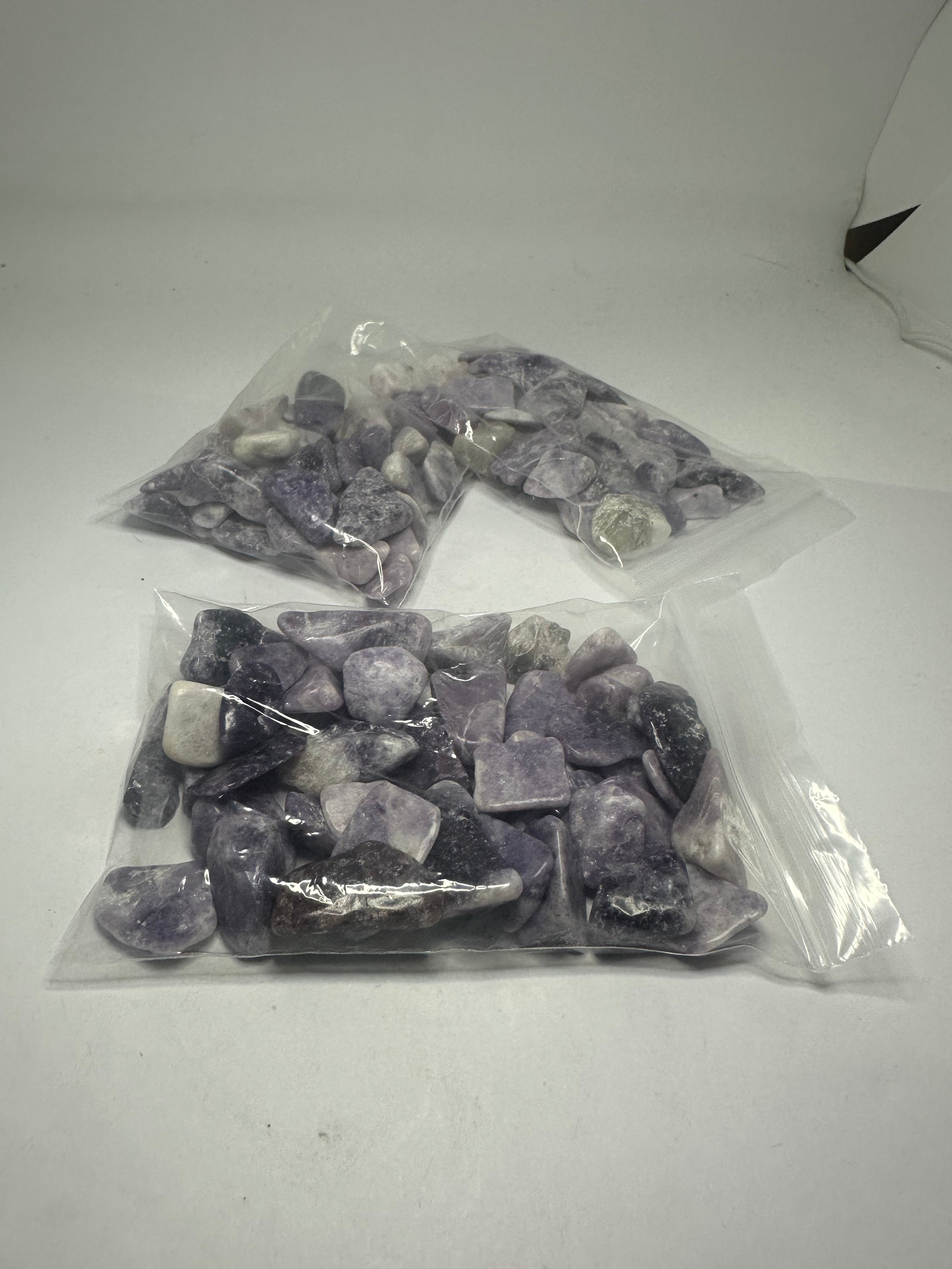Lepidolite Crystal Chips – 100g