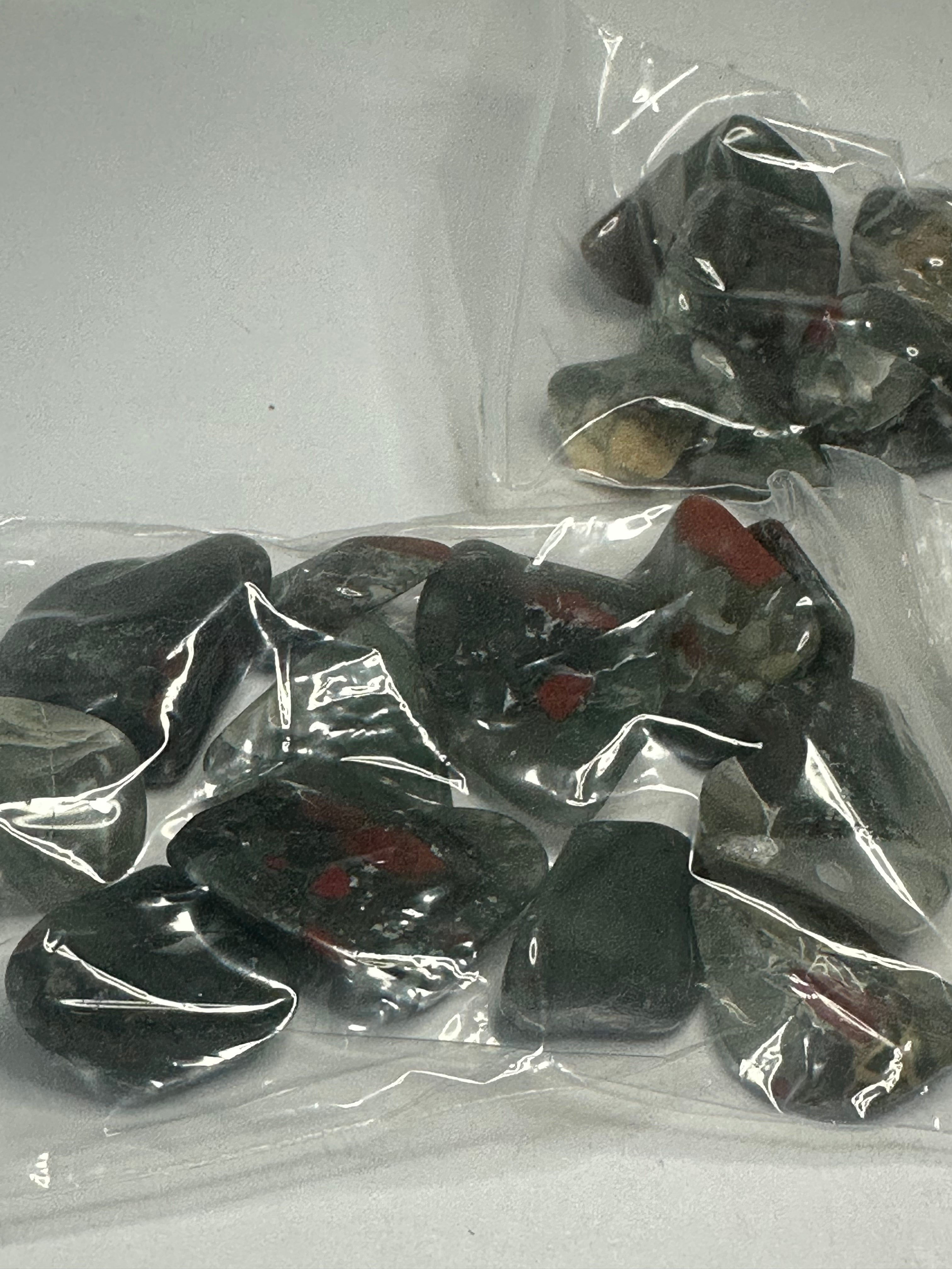 African Bloodstone Tumble Bag – 100g