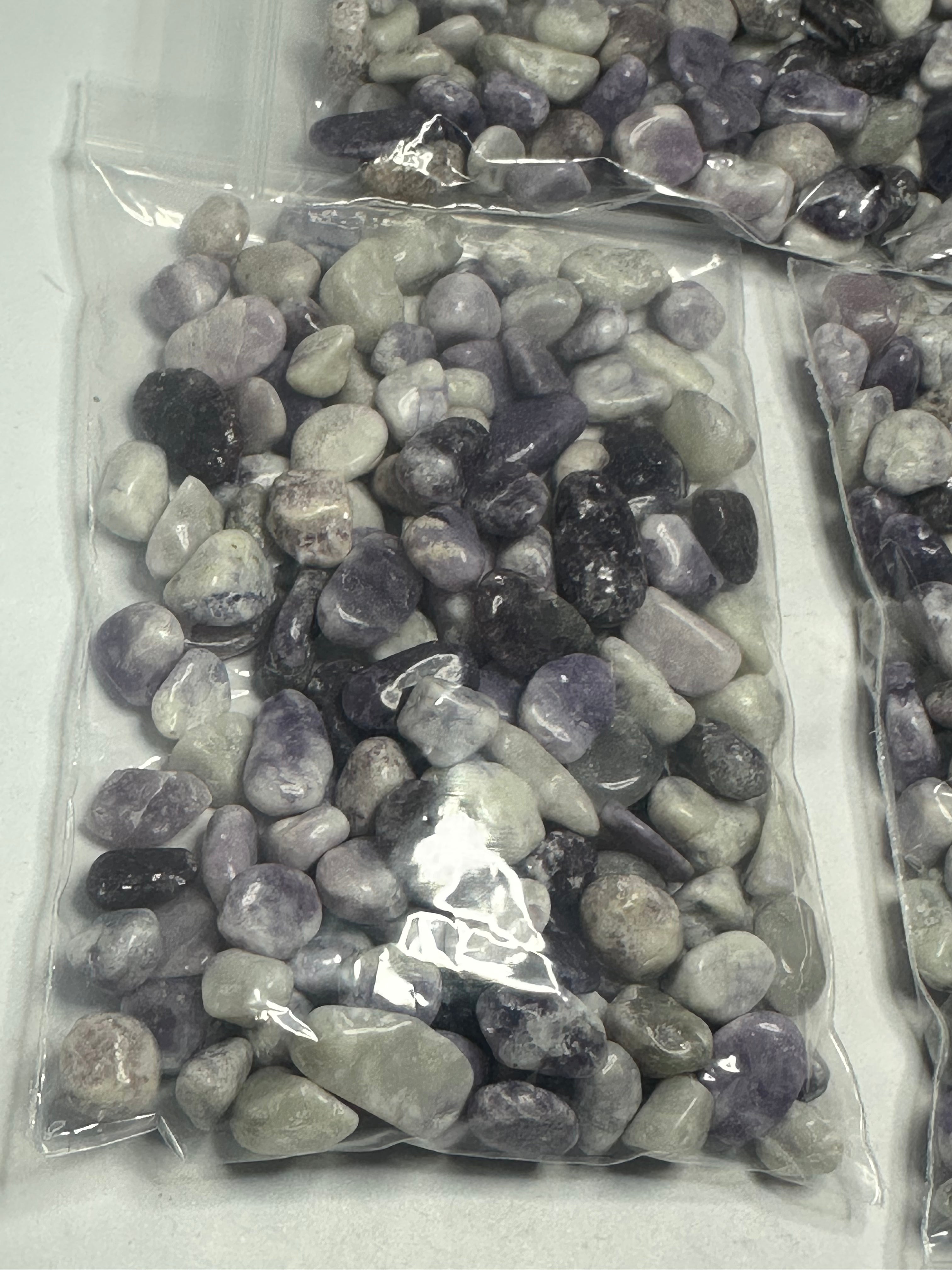 Lepidolite Crystal Chips – 100g