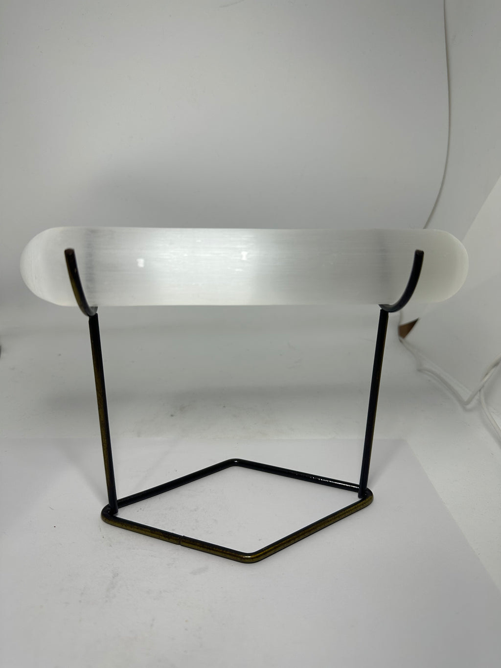 Selenite Bracelet Holder with Stand