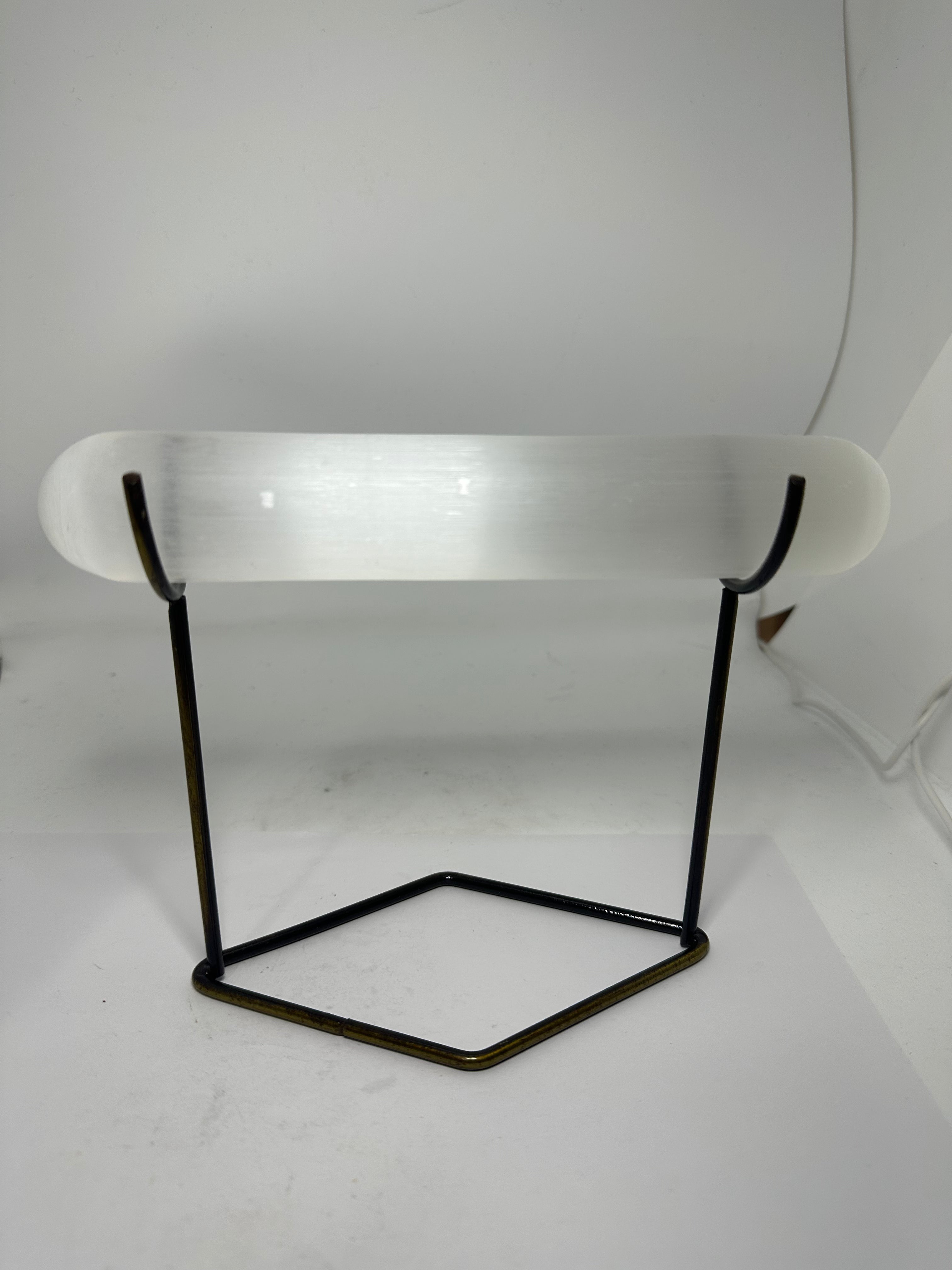 Selenite Bracelet Holder with Stand
