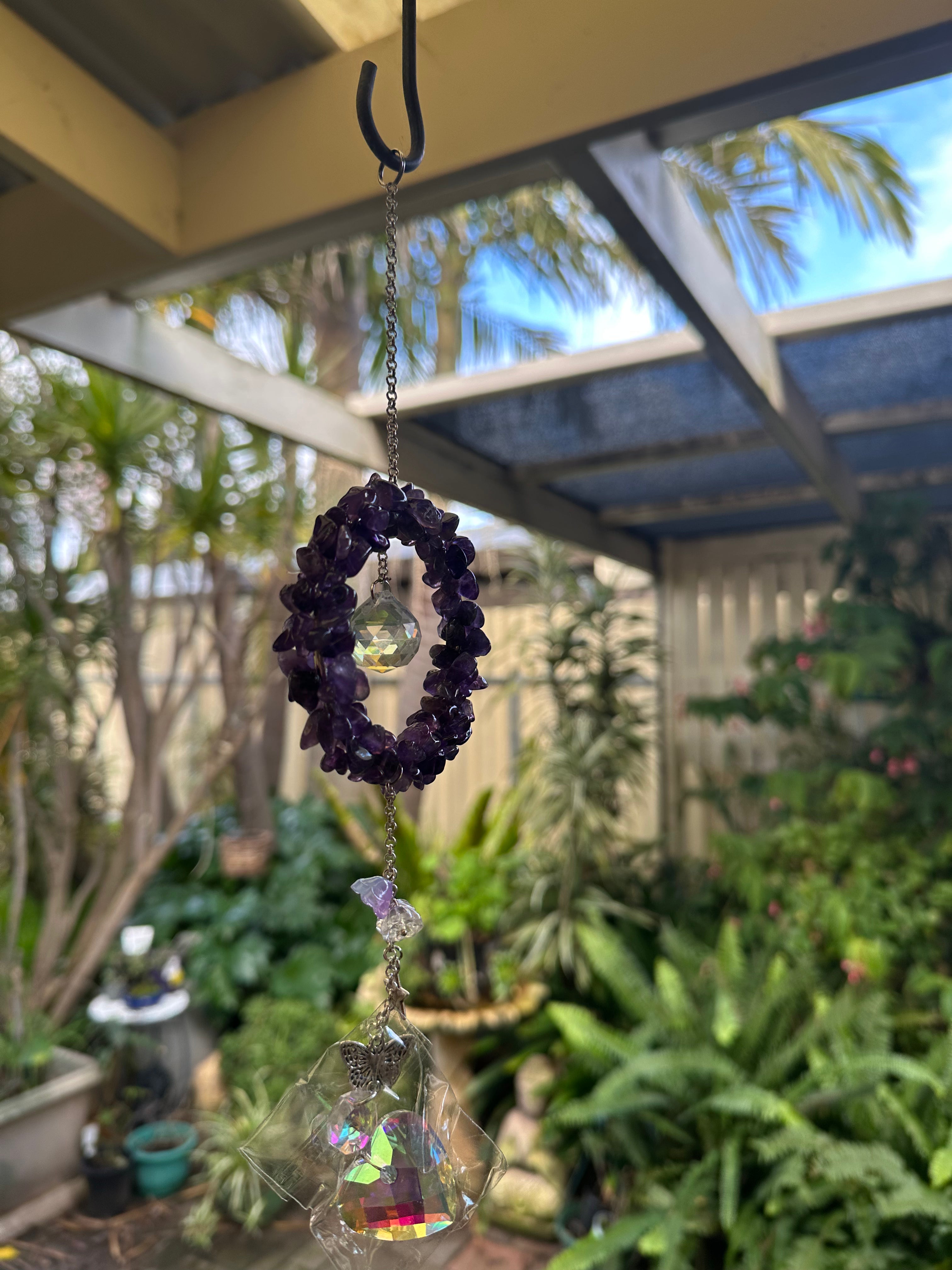 Smoky Quartz Sun Catcher – Natural Smoky Quartz & Crystal