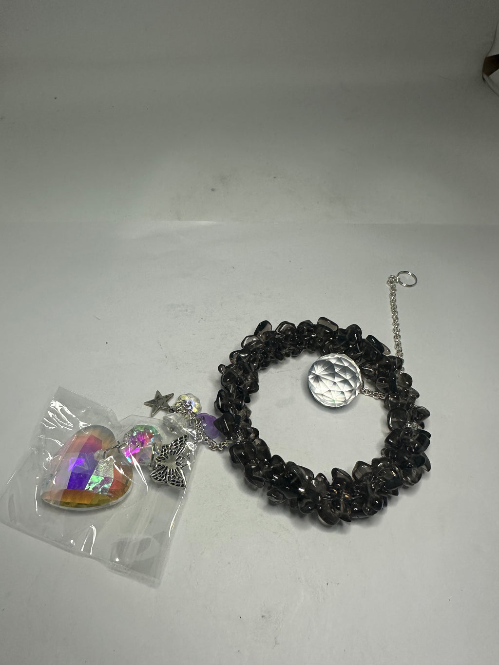 Smoky Quartz Sun Catcher – Natural Smoky Quartz & Crystal
