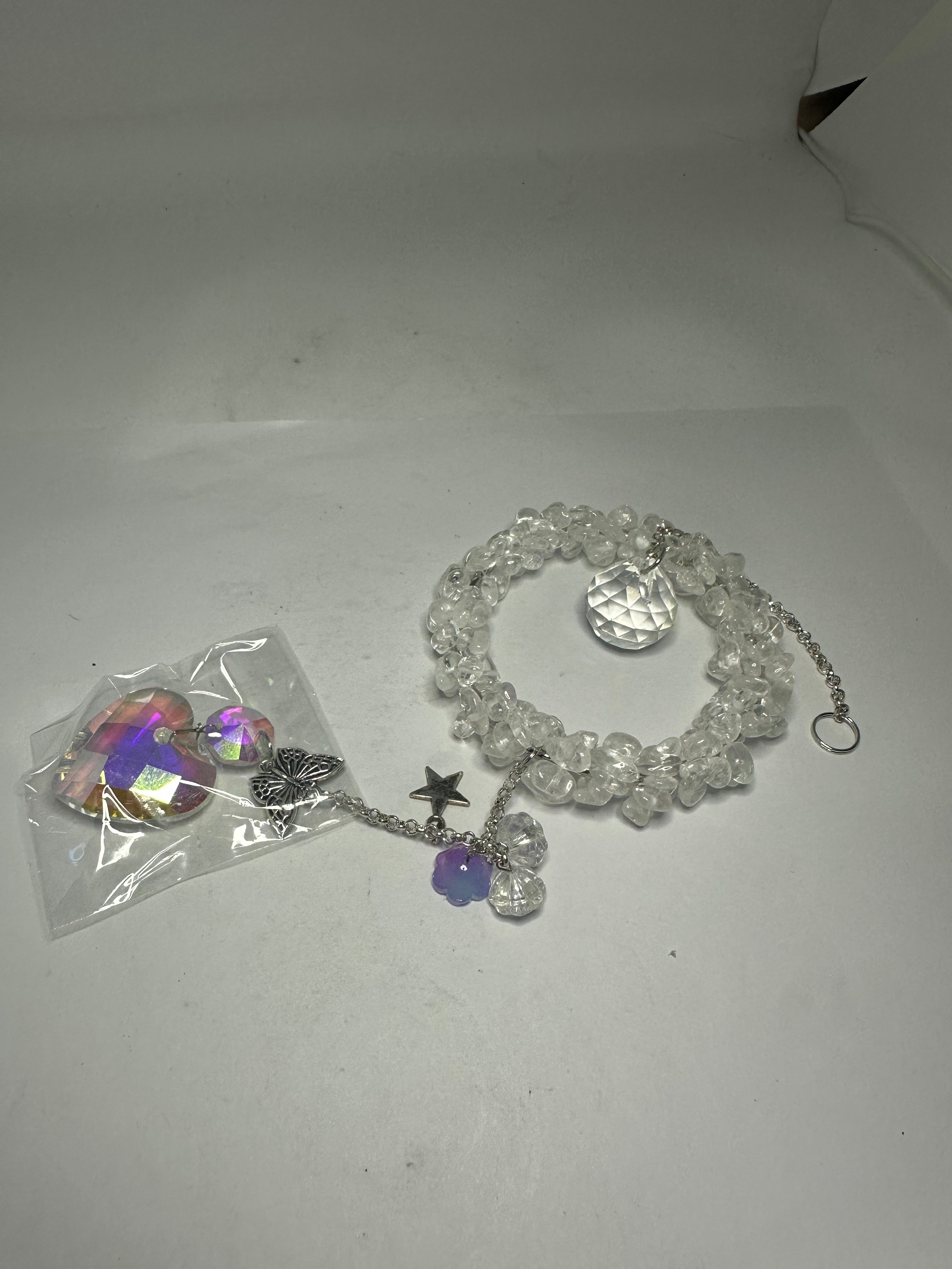Clear Quartz Sun Catcher – Natural Clear Quartz & Crystal