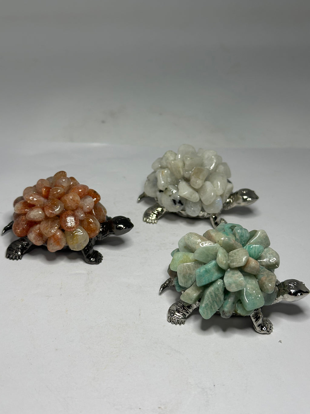 Crystal Chip Turtle Carving – 55g